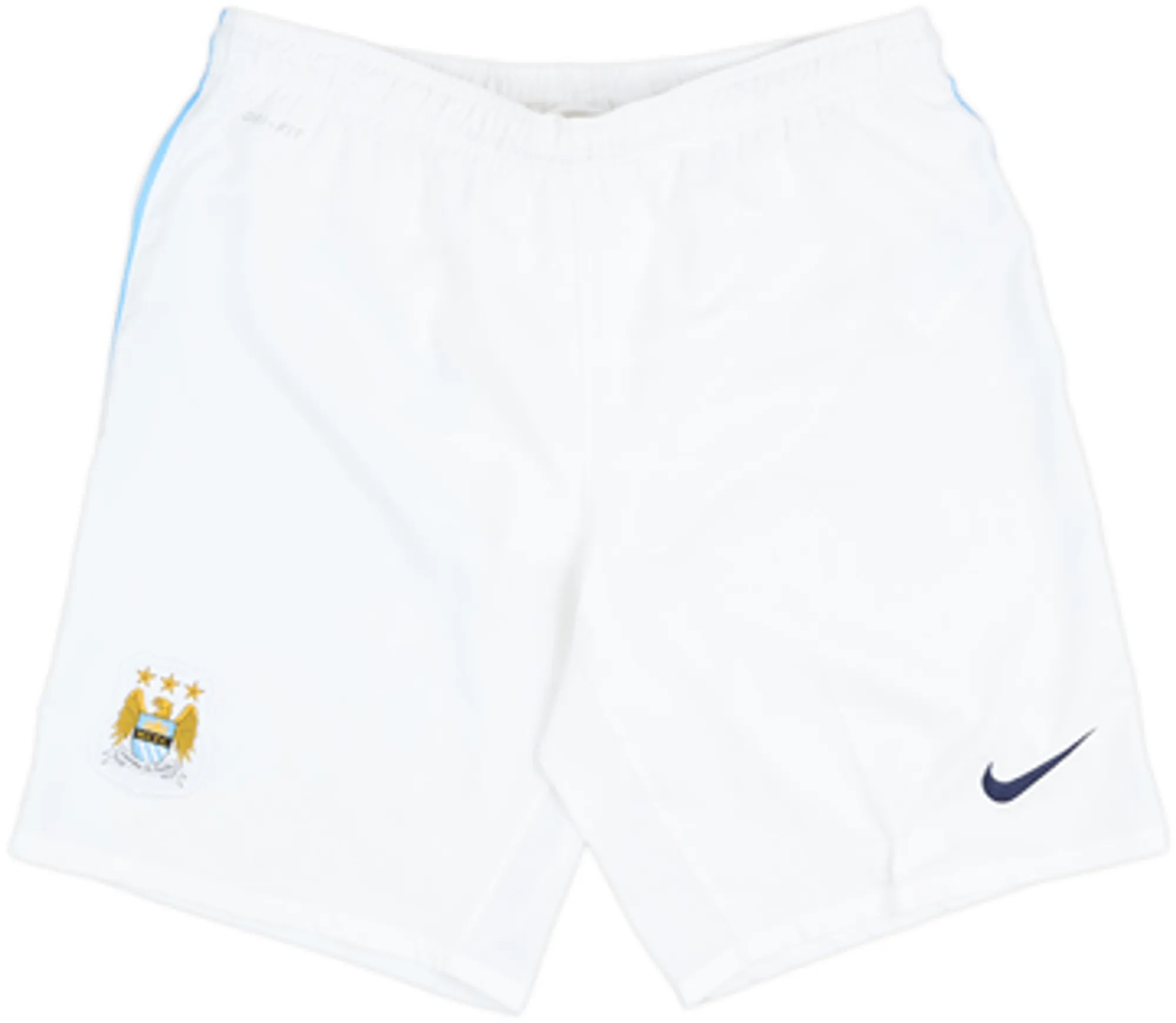 2013-14 Manchester City Home Shorts - 9/10 - (L)