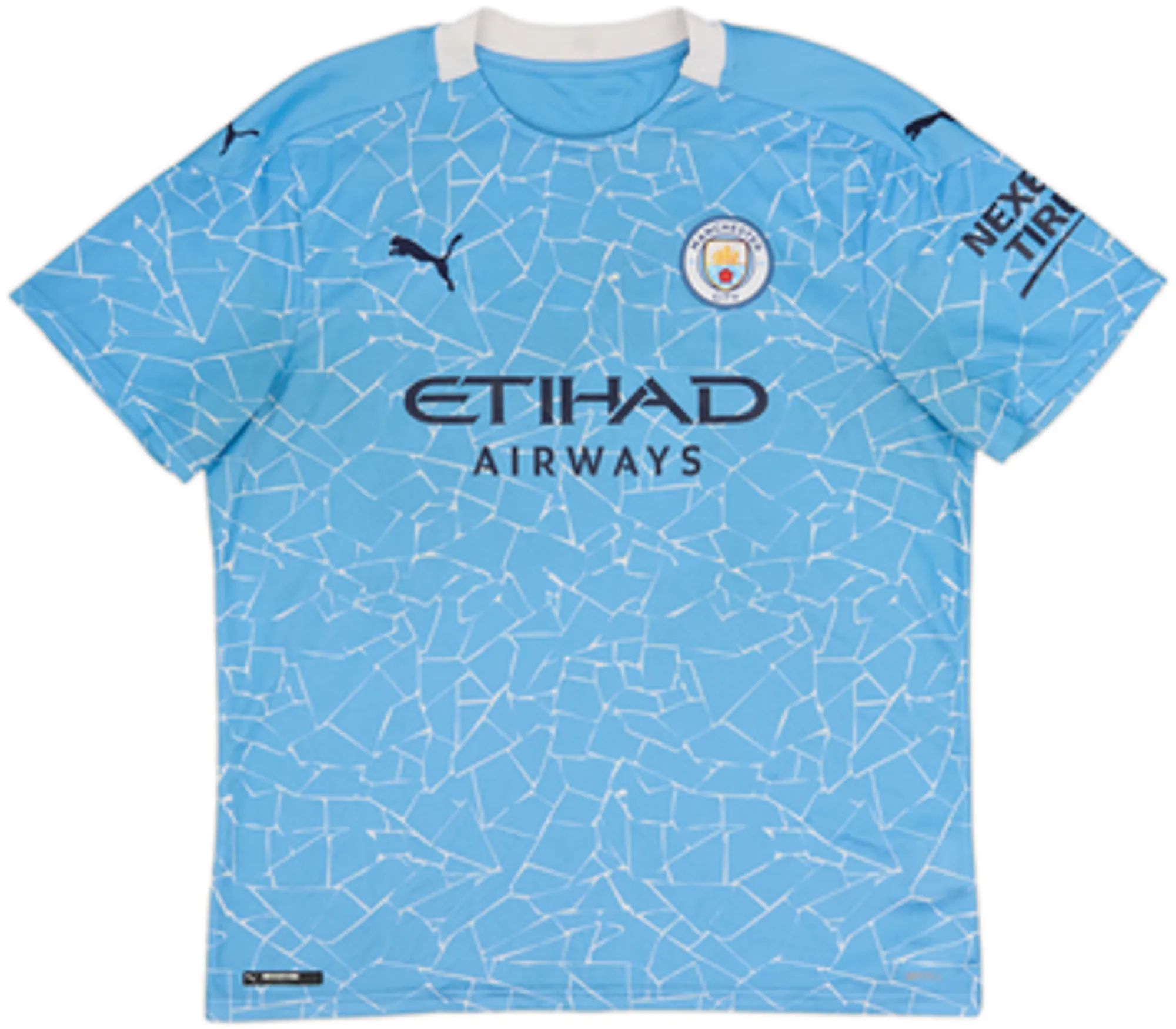 2020-21 Manchester City Home Shirt De Bruyne #17 - 5/10 - (XL)
