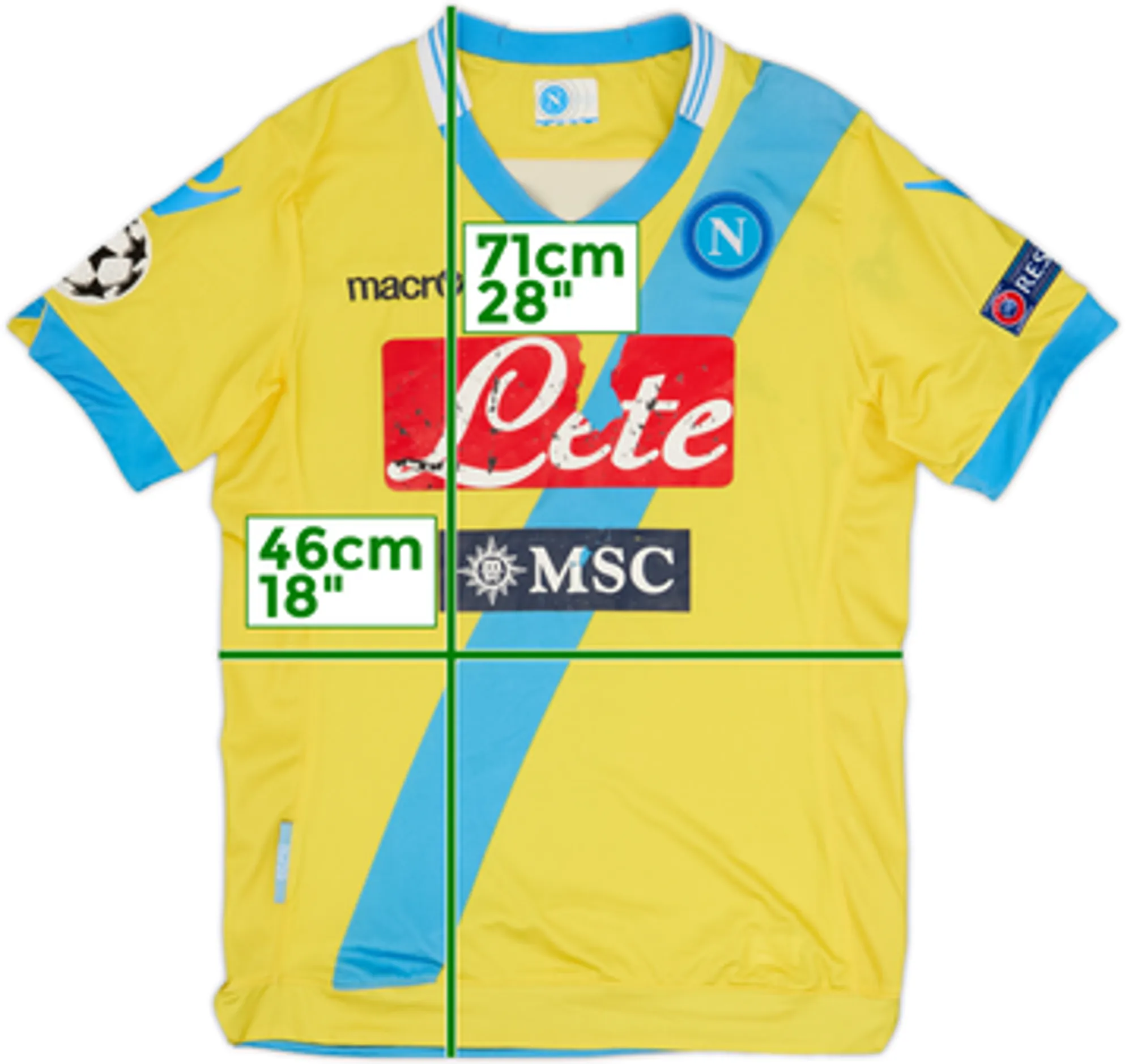 2013-14 Napoli Third Shirt - 4/10 - (S)