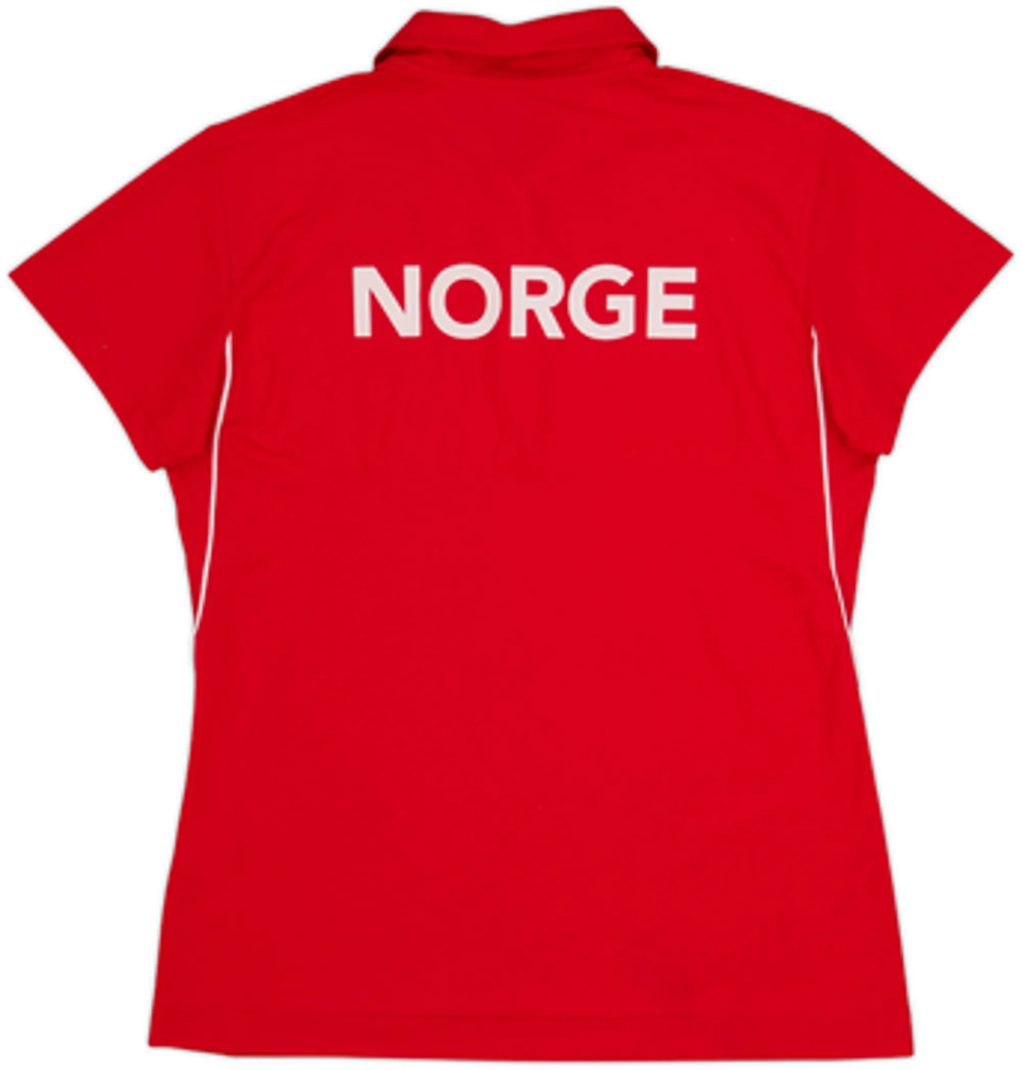 2014-15 Norway Nike Women's Player Issue Polo Shirt #3 - 10/10 - (L)