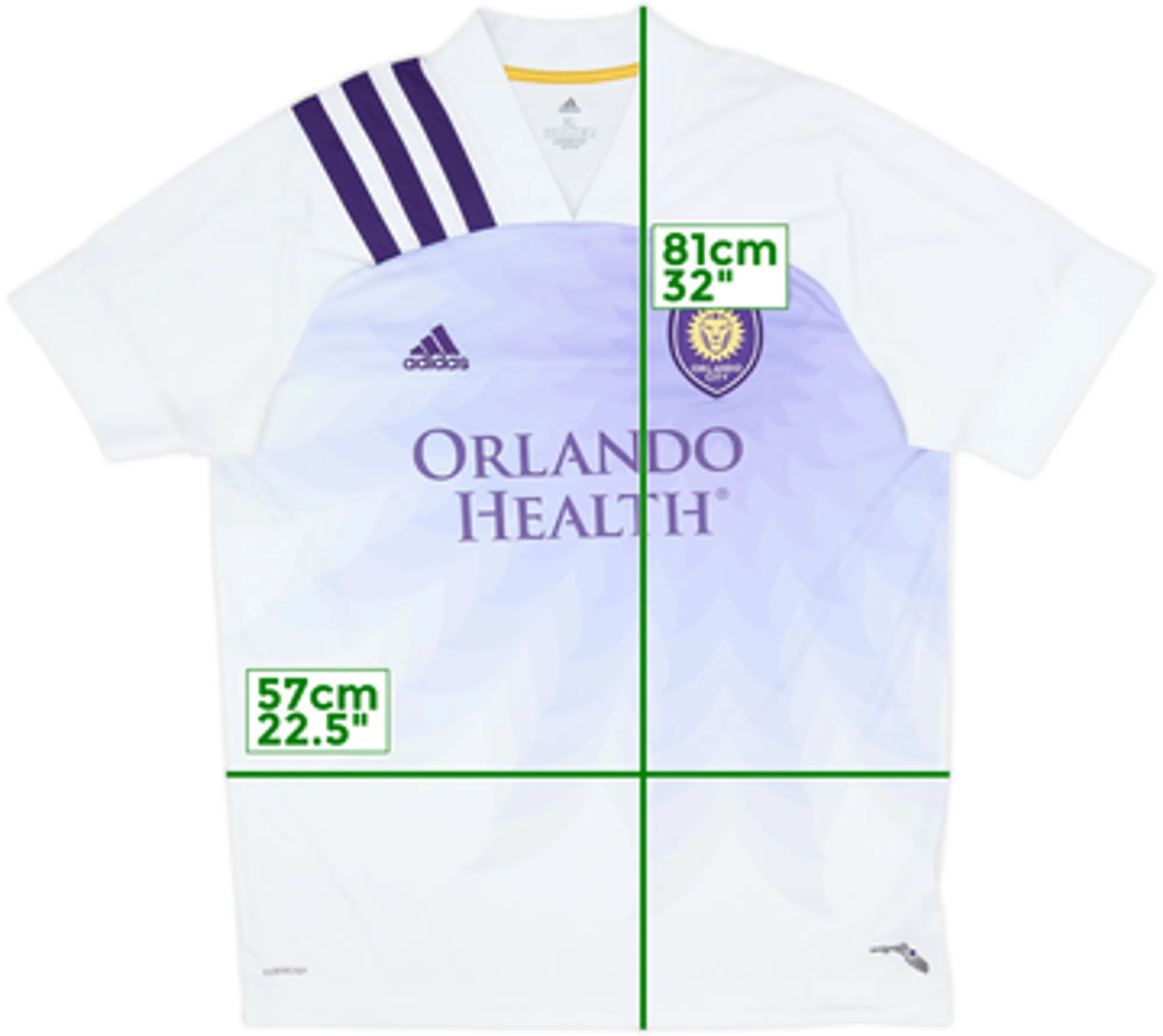 2020 Orlando City Away Shirt - 7/10 - (XL)