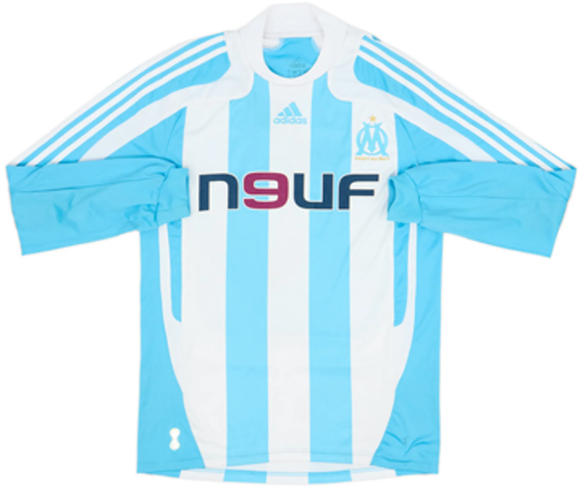2007-08 Olympique Marseille Away L/S Shirt Valbuena #28 - 8/10 - (S)