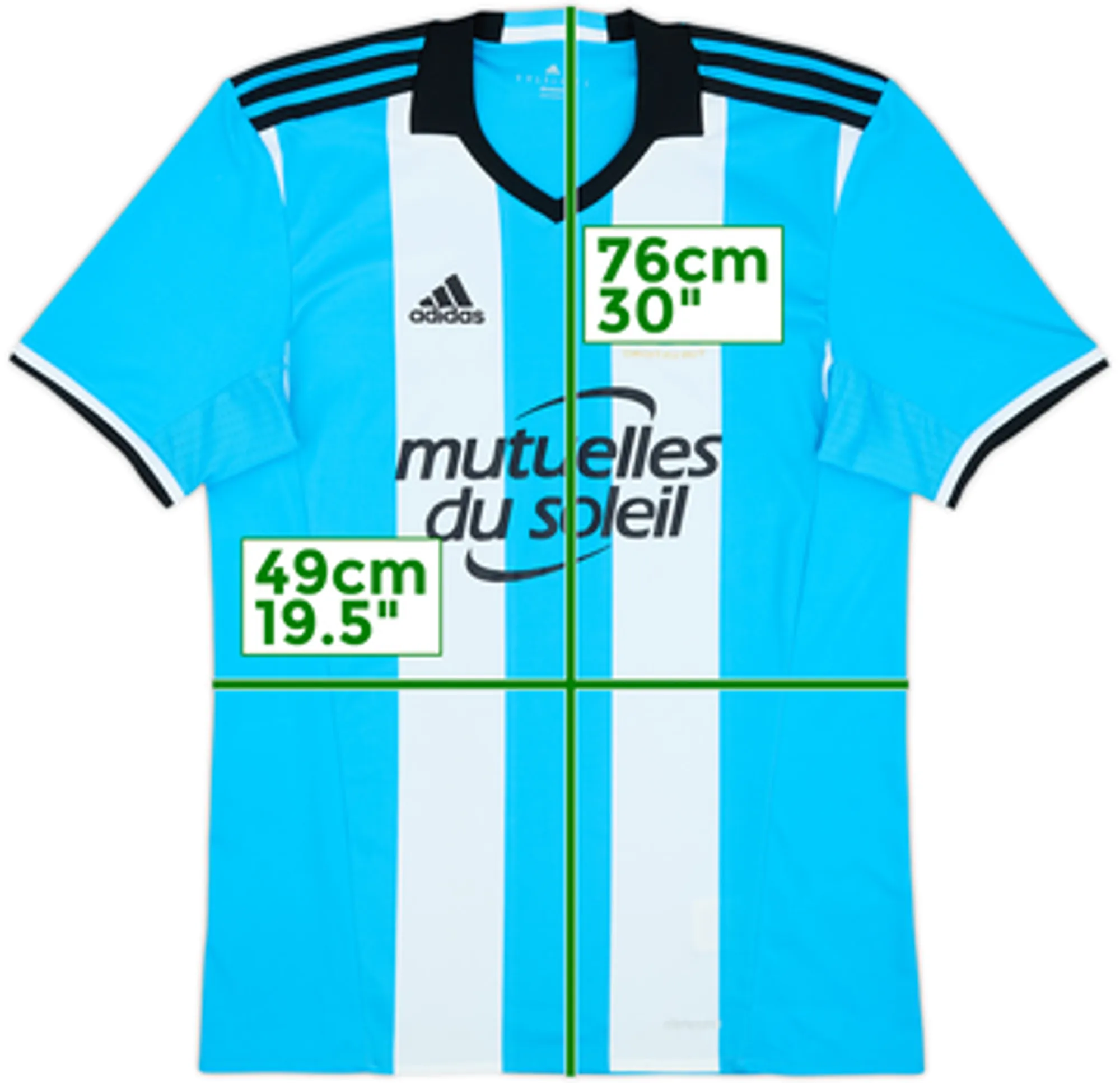 2016-17 Olympique Marseille Third Shirt - 8/10 - (M)