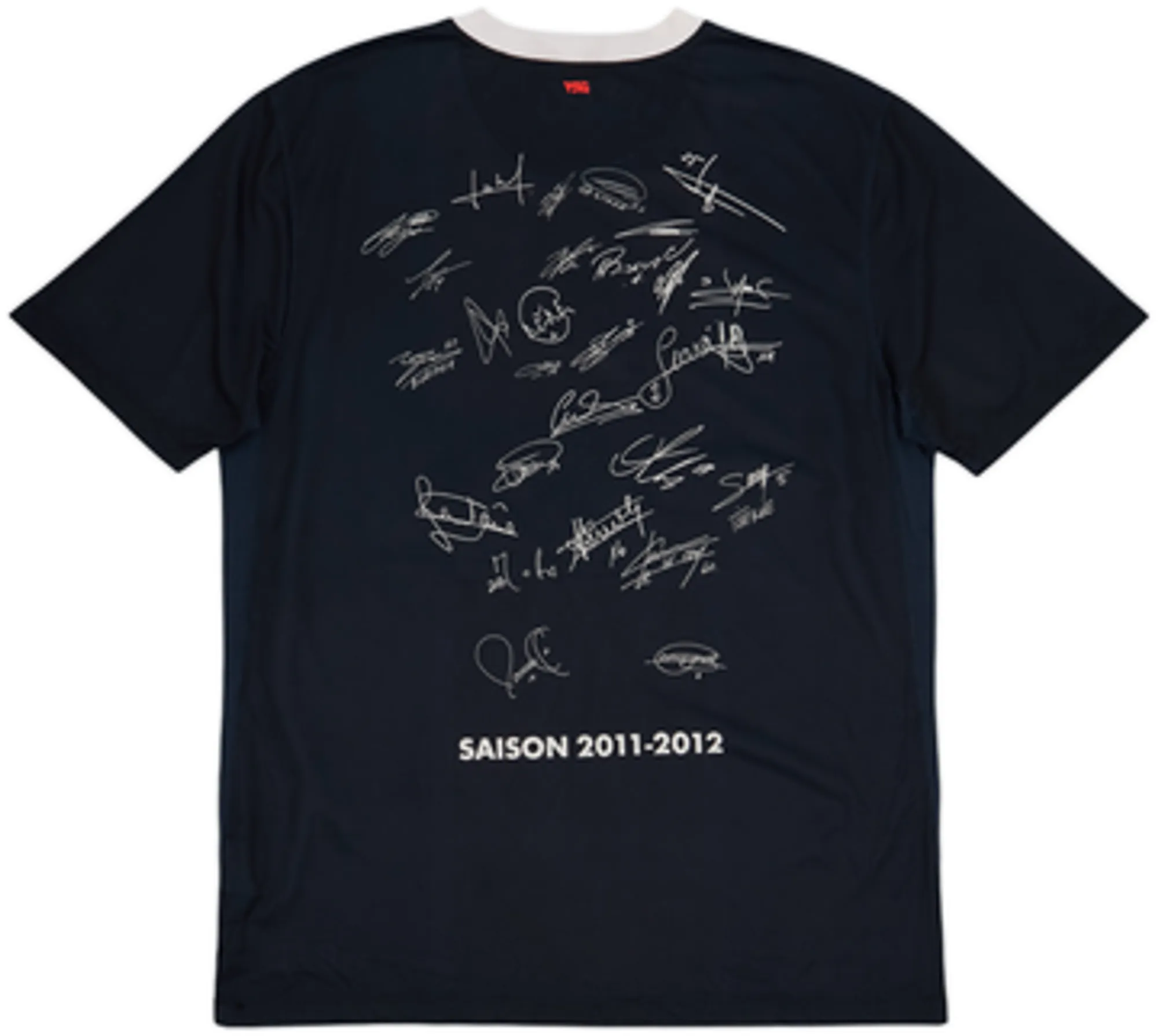 2011-12 Paris Saint-Germain 'Signed' Home Shirt - 6/10 - (L)