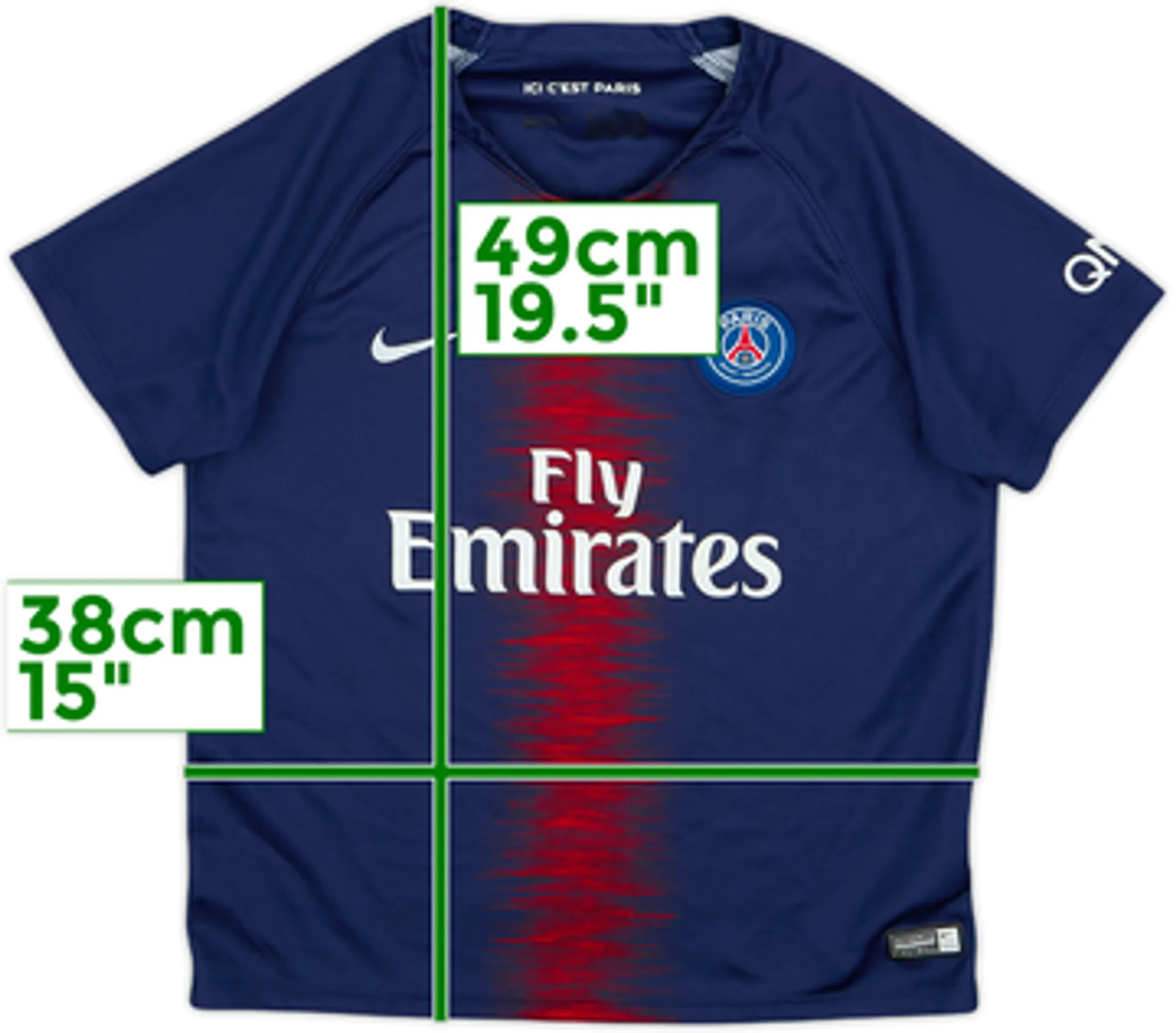 2018-19 Paris Saint-Germain Home Shirt - 6/10 - (7-8 Years)