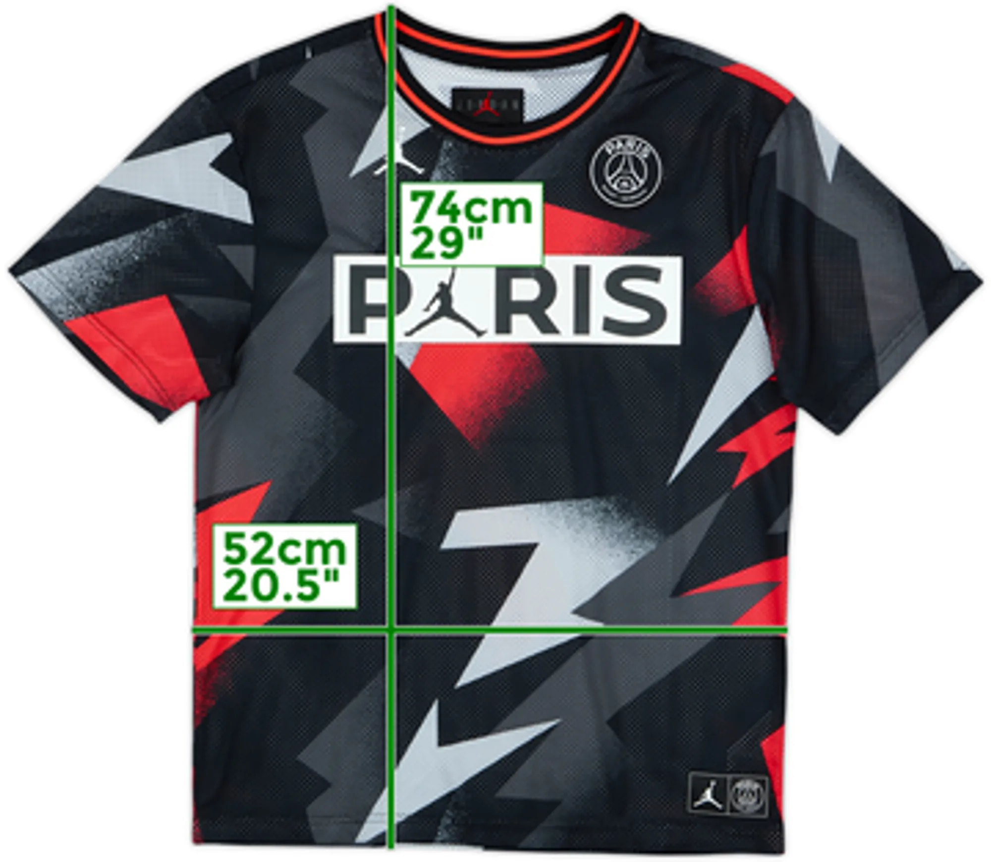 2019-20 Paris Saint-Germain Nike/Jordan Training Shirt - 9/10 - (S)
