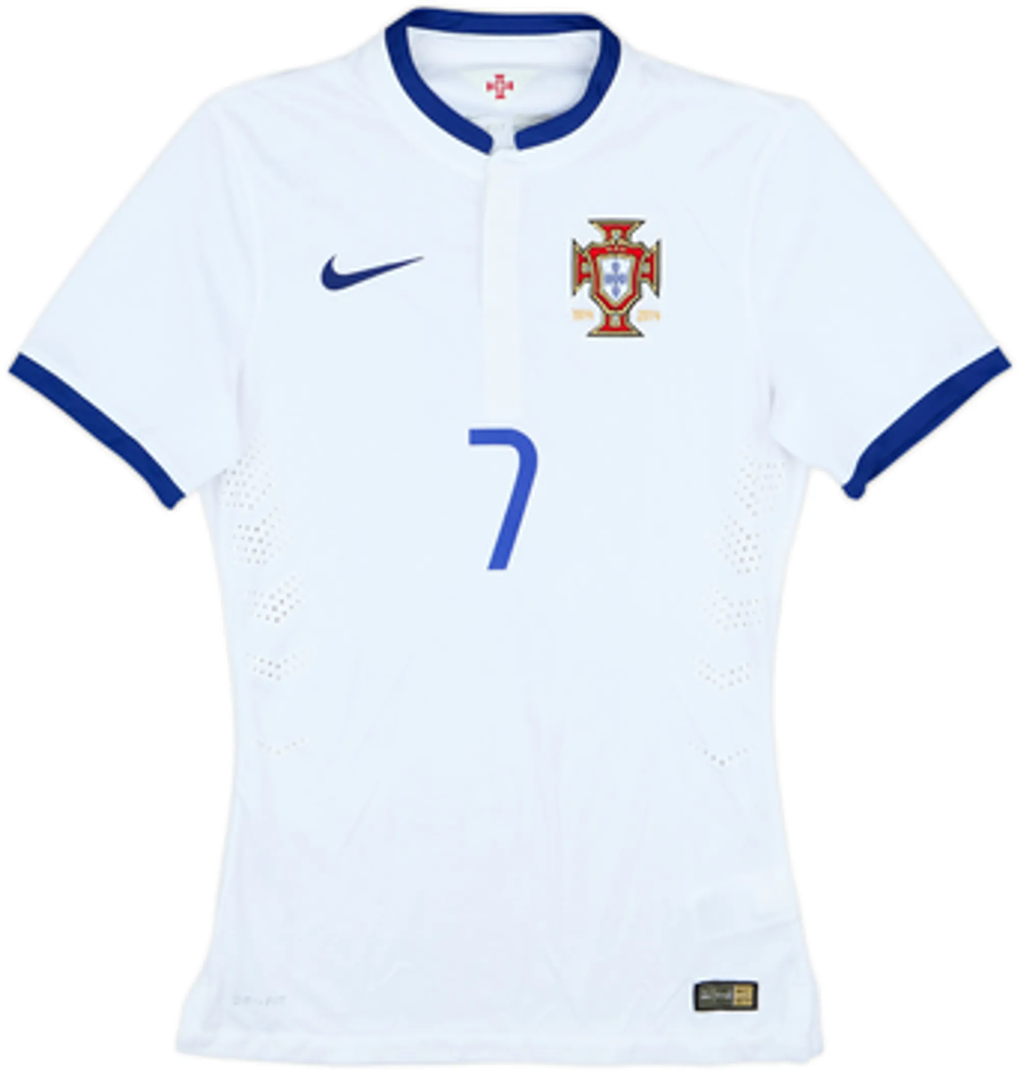 2014-15 Portugal Authentic Away Shirt Ronaldo #7 - 10/10 - (S)