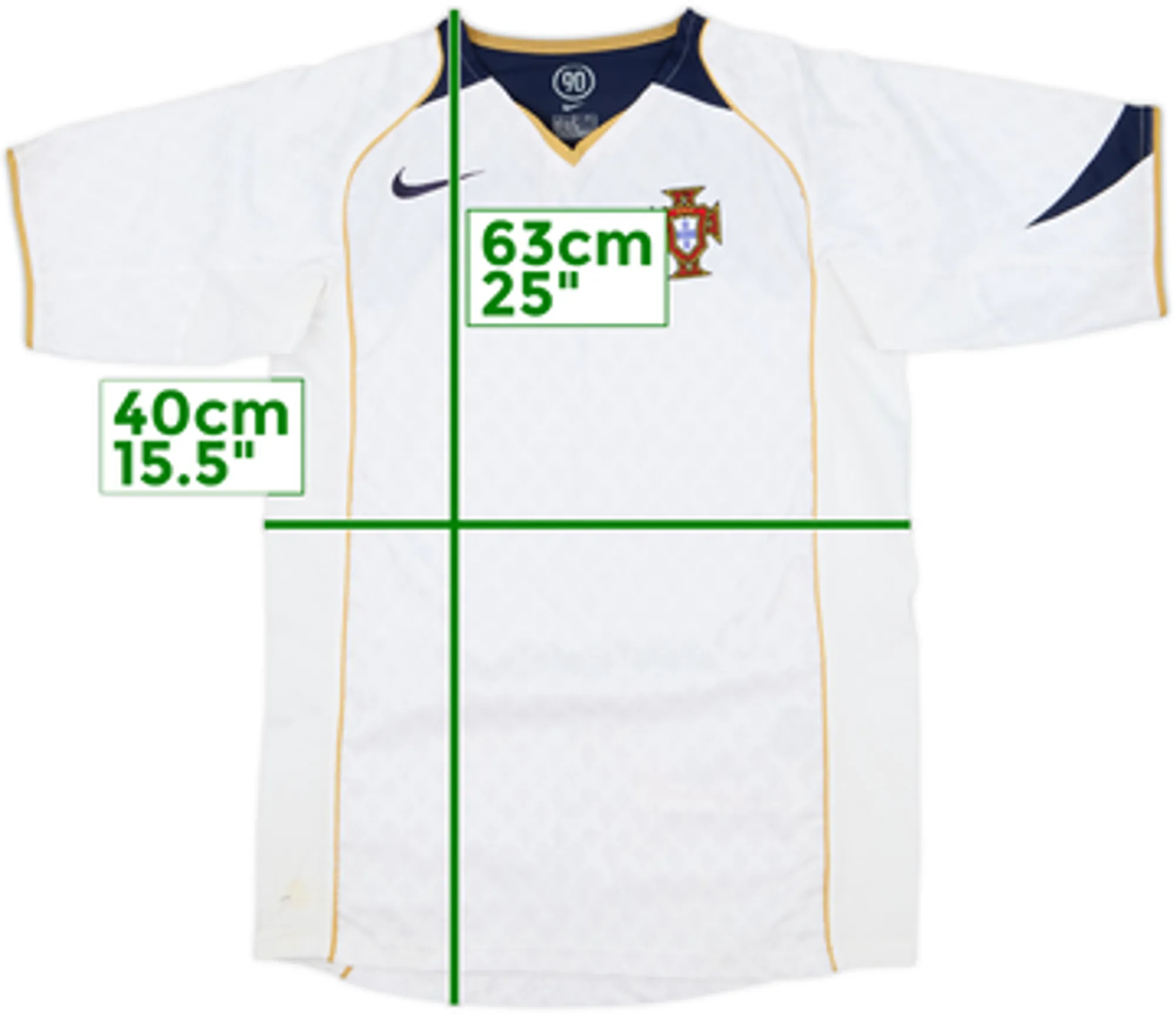 2004-06 Portugal Away Shirt - 9/10 - (L.Boys)