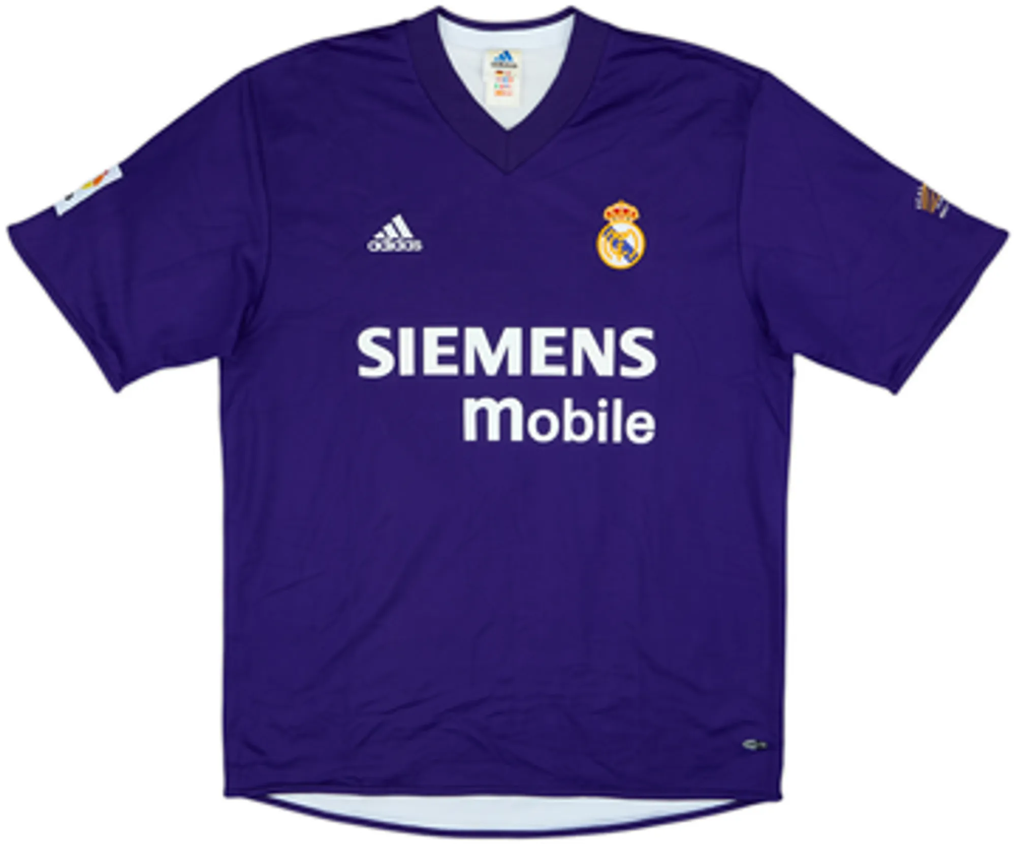 2002-03 Real Madrid Centenary Third Shirt Zidane #5 - 9/10 - (L)