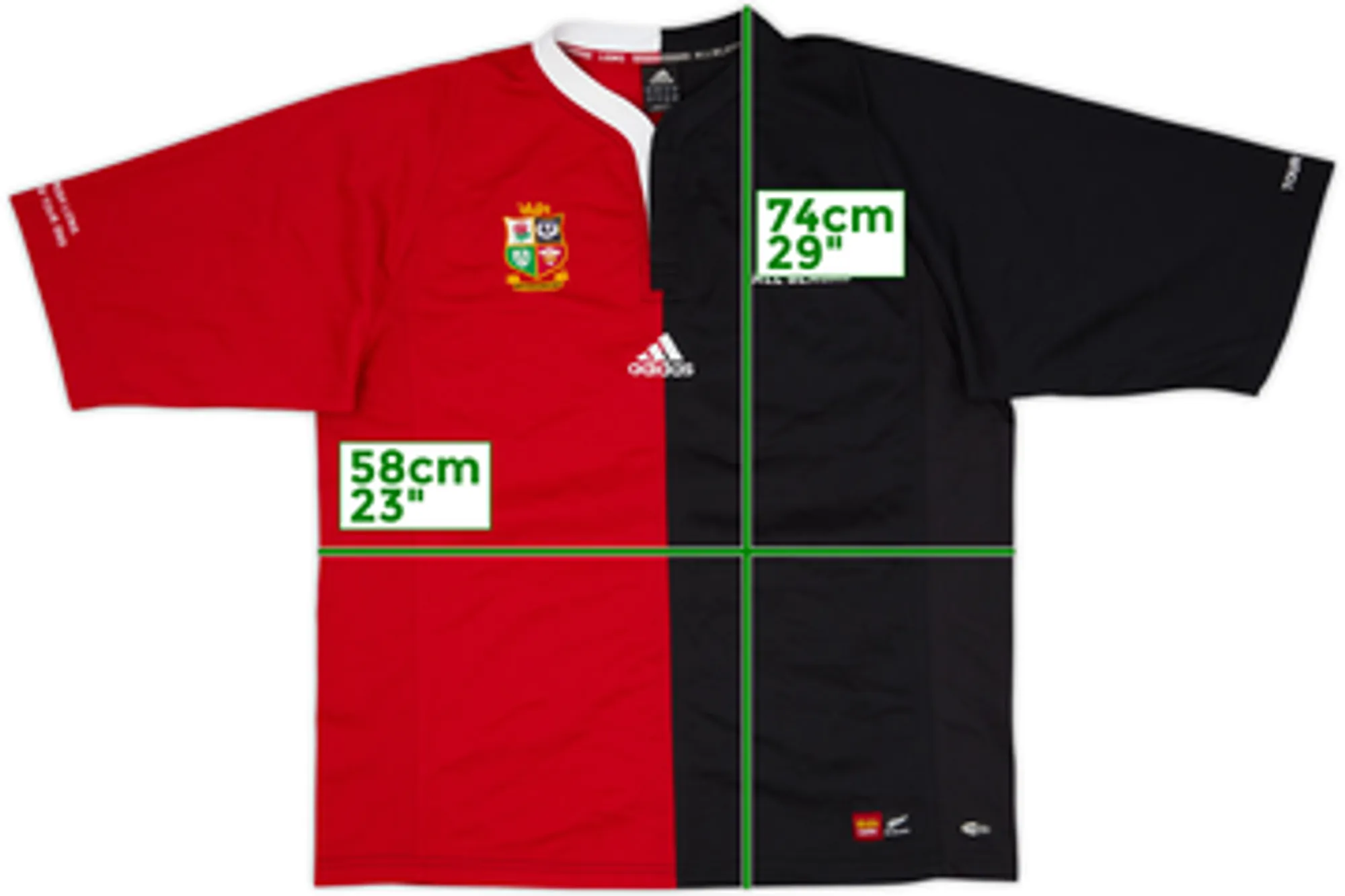 2005 British & Irish Lions/New Zealand Rugby Commemorative Shirt - 8/10 - (L)