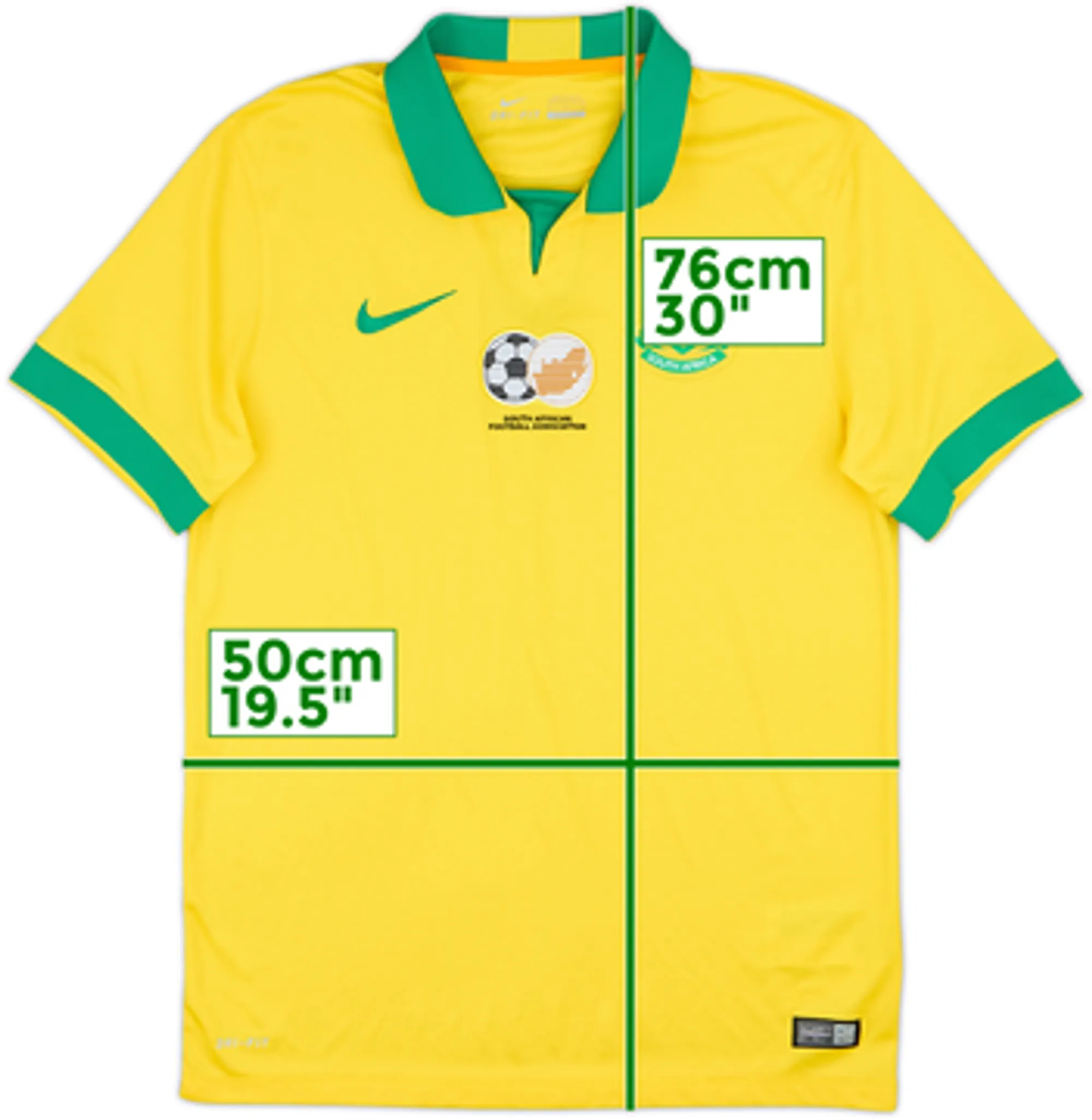 2015-16 South Africa Home Shirt - 10/10 - (M)
