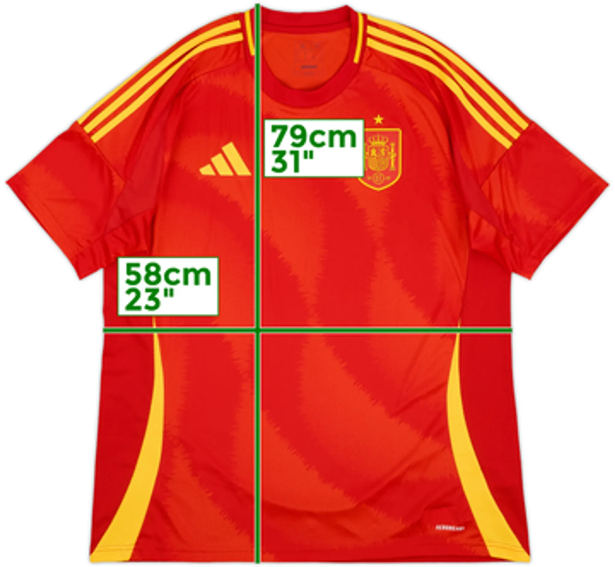2024-25 Spain Home Shirt - 10/10 - (XL)