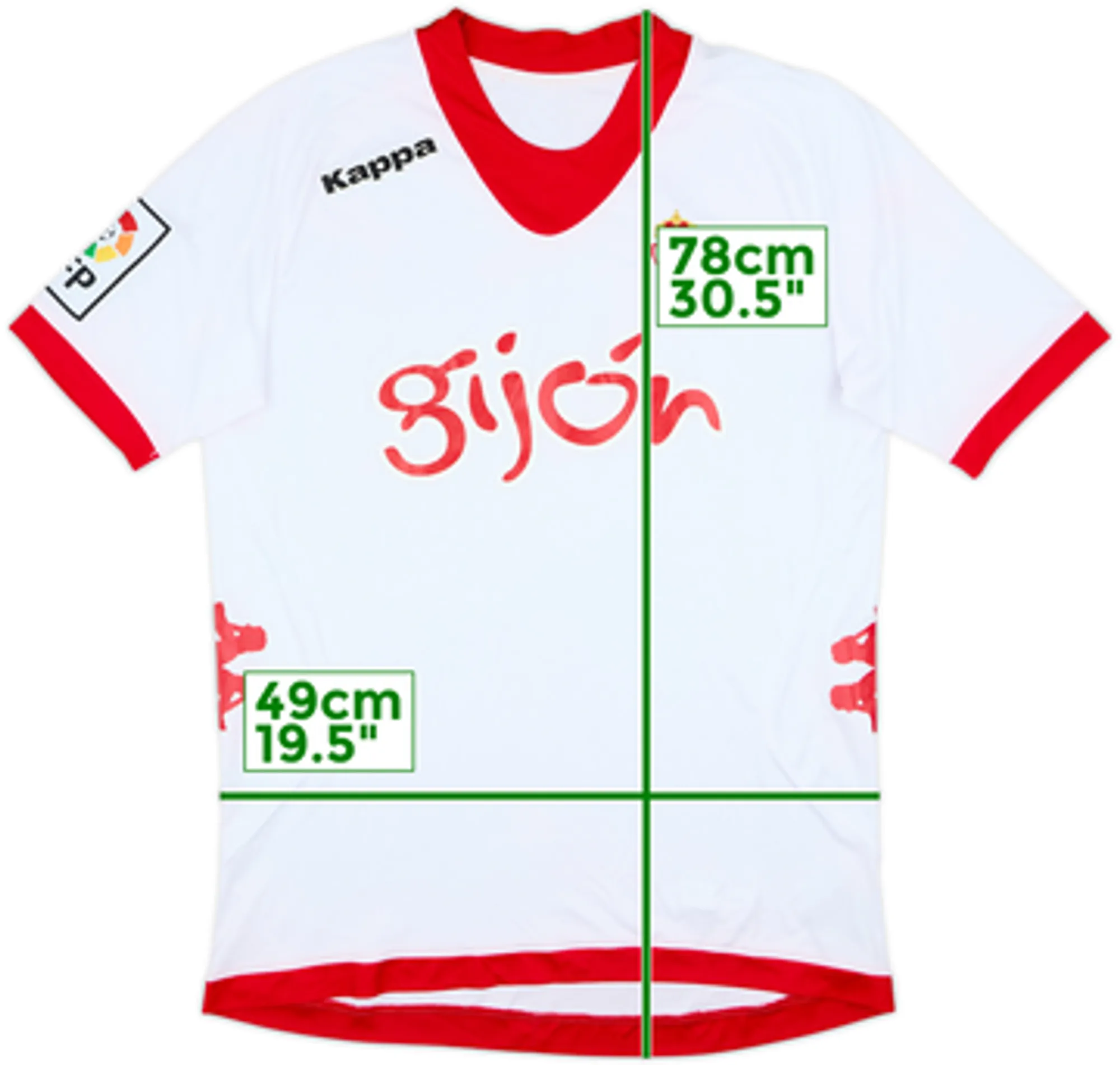 2012-13 Sporting Gijon Away Shirt - 8/10 - (L)