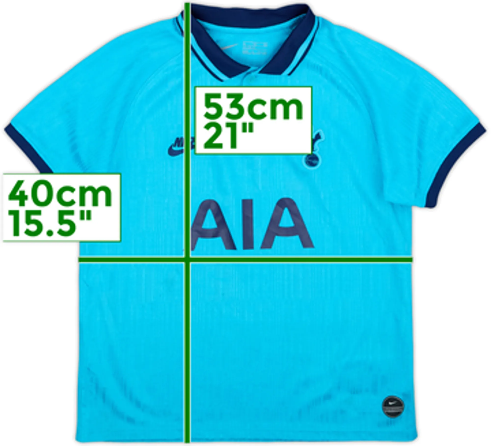 2019-20 Tottenham Third Shirt - 9/10 - (6-7 Years)