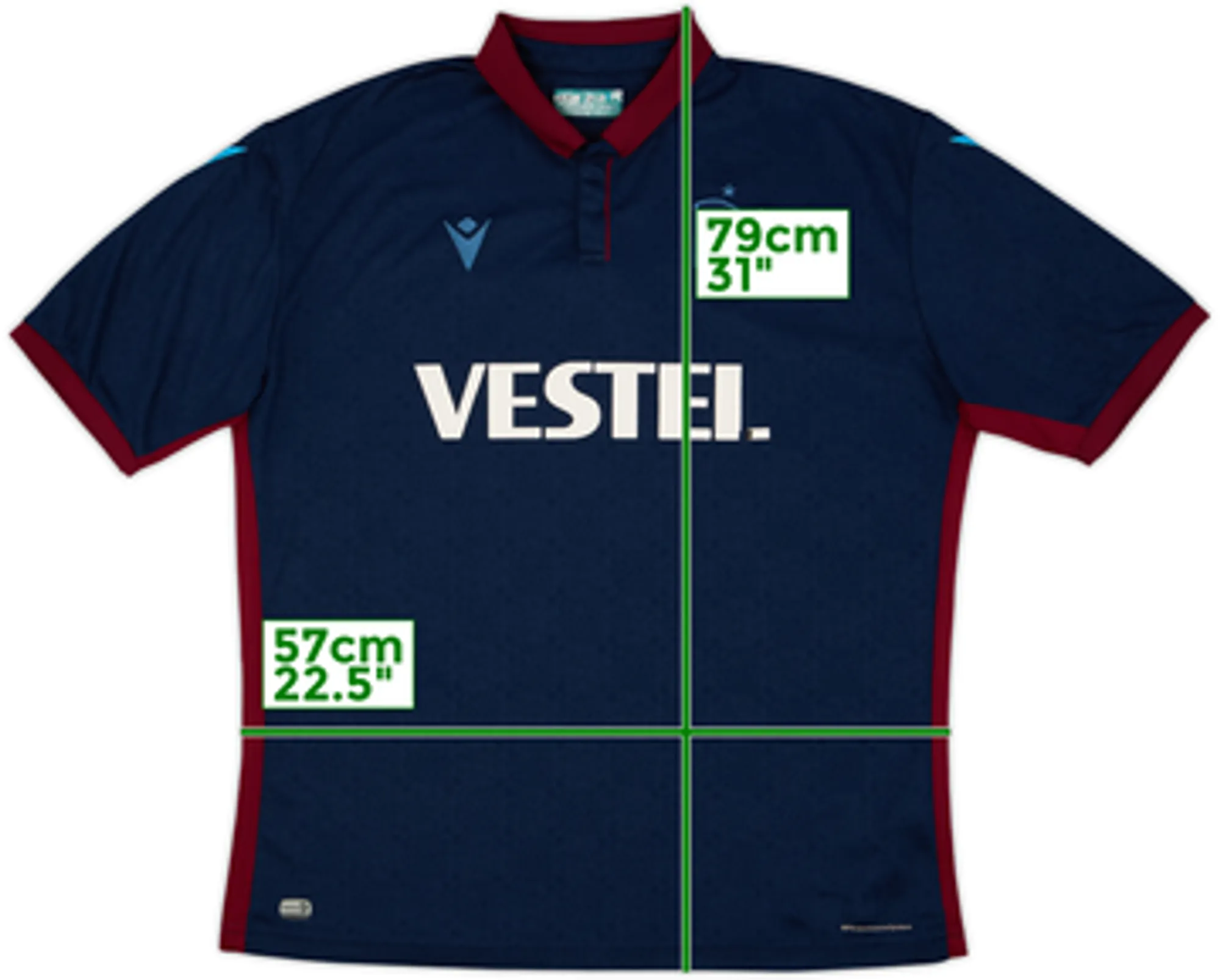 2021-22 Trabzonspor Third Shirt - 5/10 - (4XL)