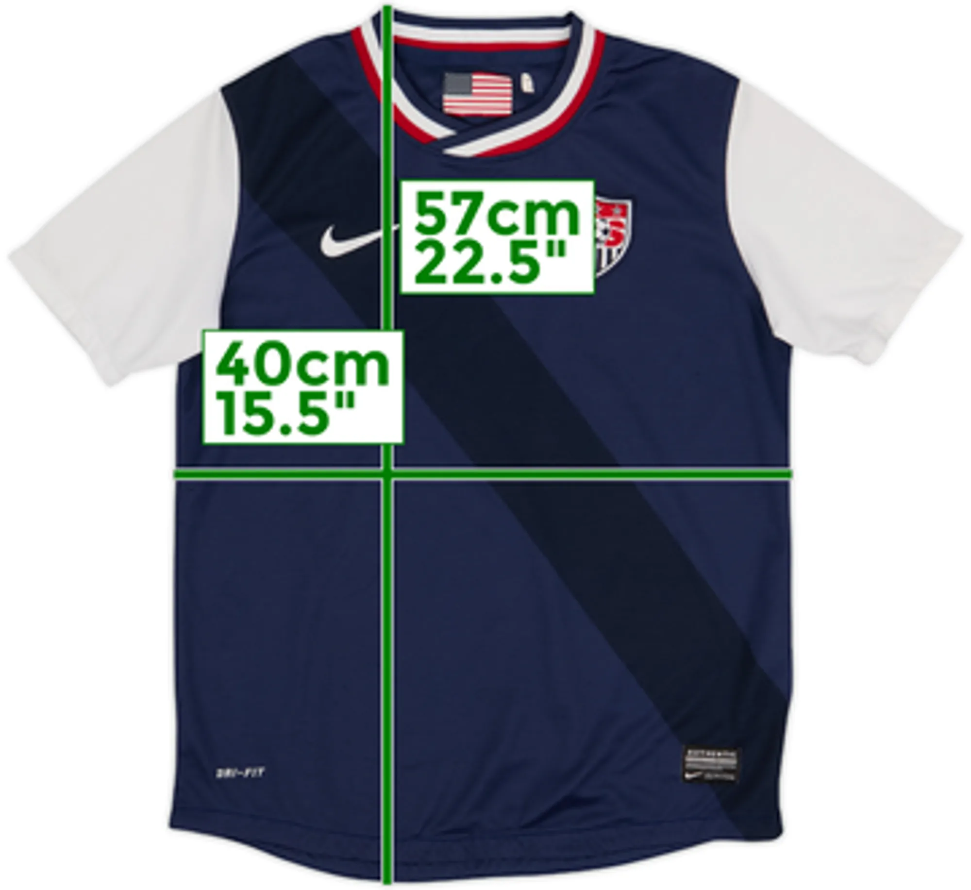 2012-14 USA Away Shirt - 9/10 - (M.Boys)