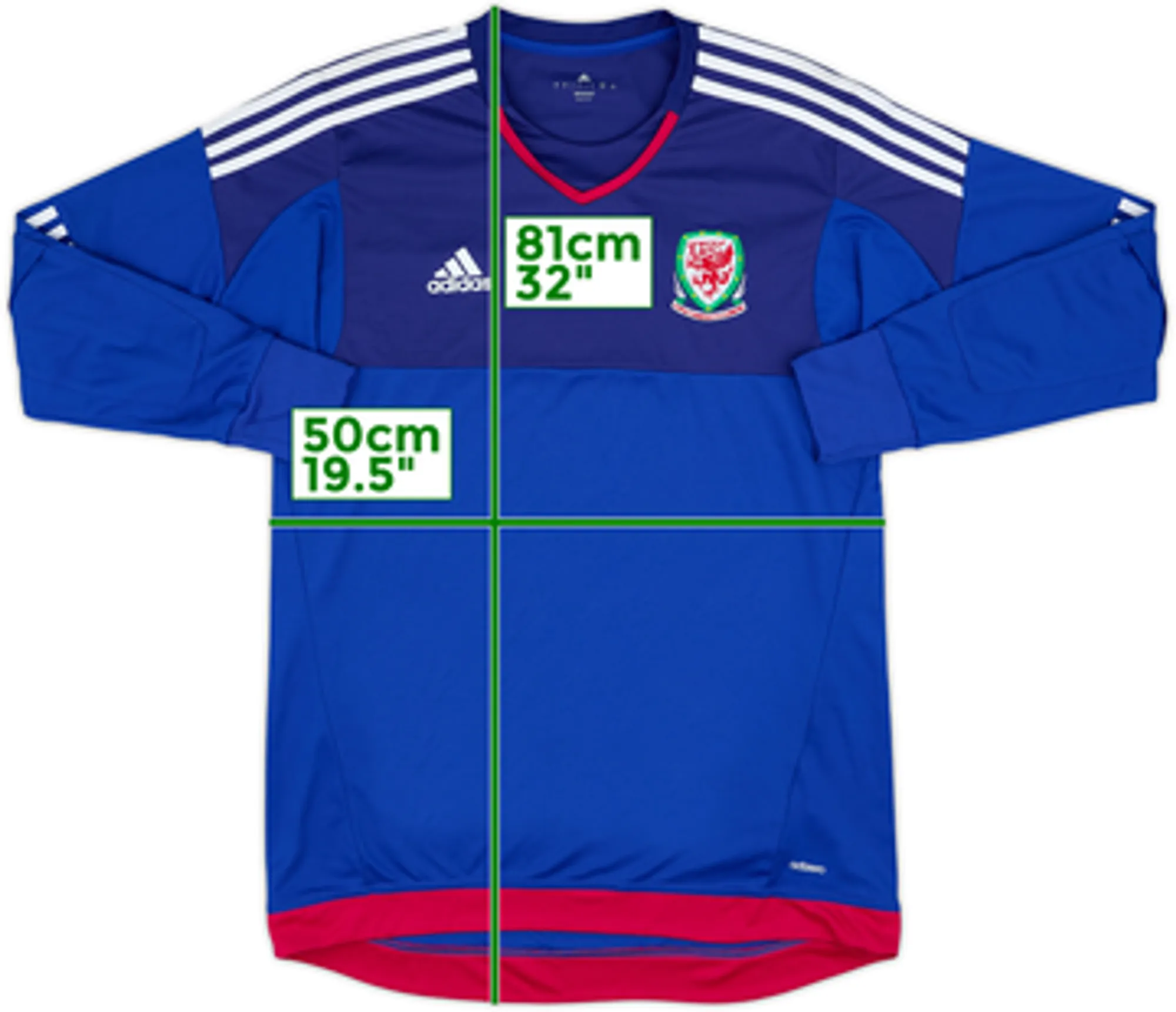 2015-16 Wales GK Shirt - 9/10 - (L)