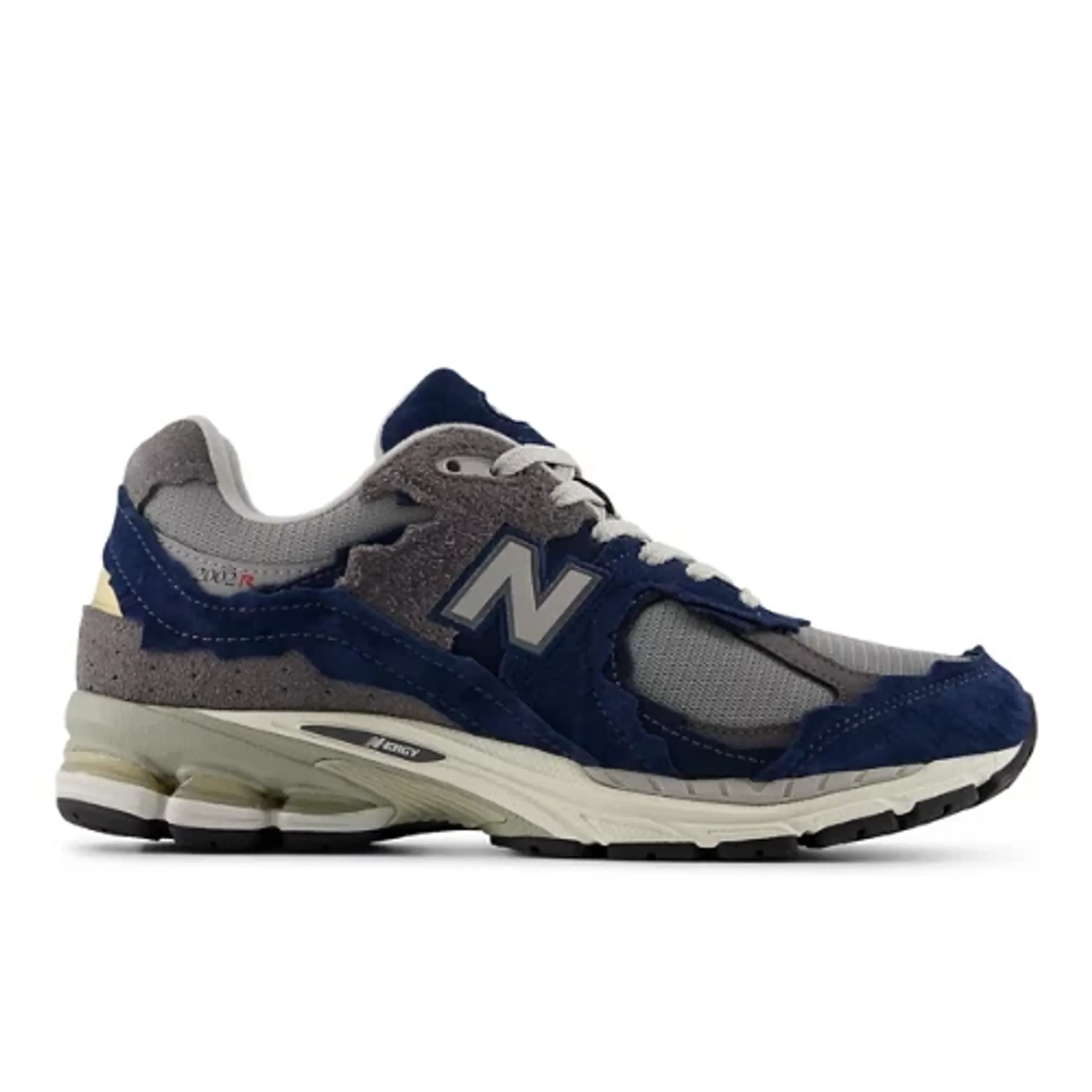 New Balance Men's M2002D in Blue/Grey Suede/Mesh