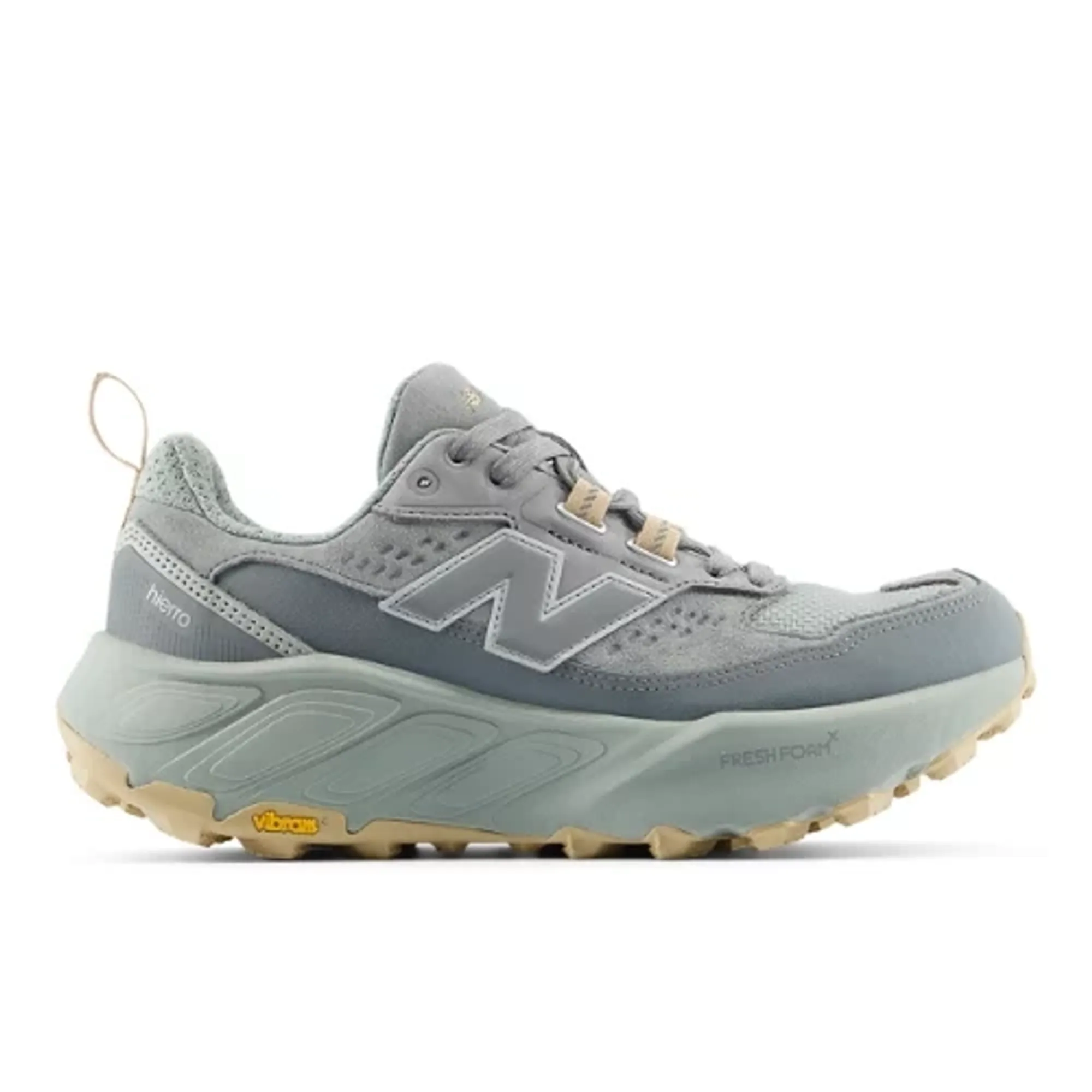 New Balance Women's Hierro Trek in Grey Suede/Mesh