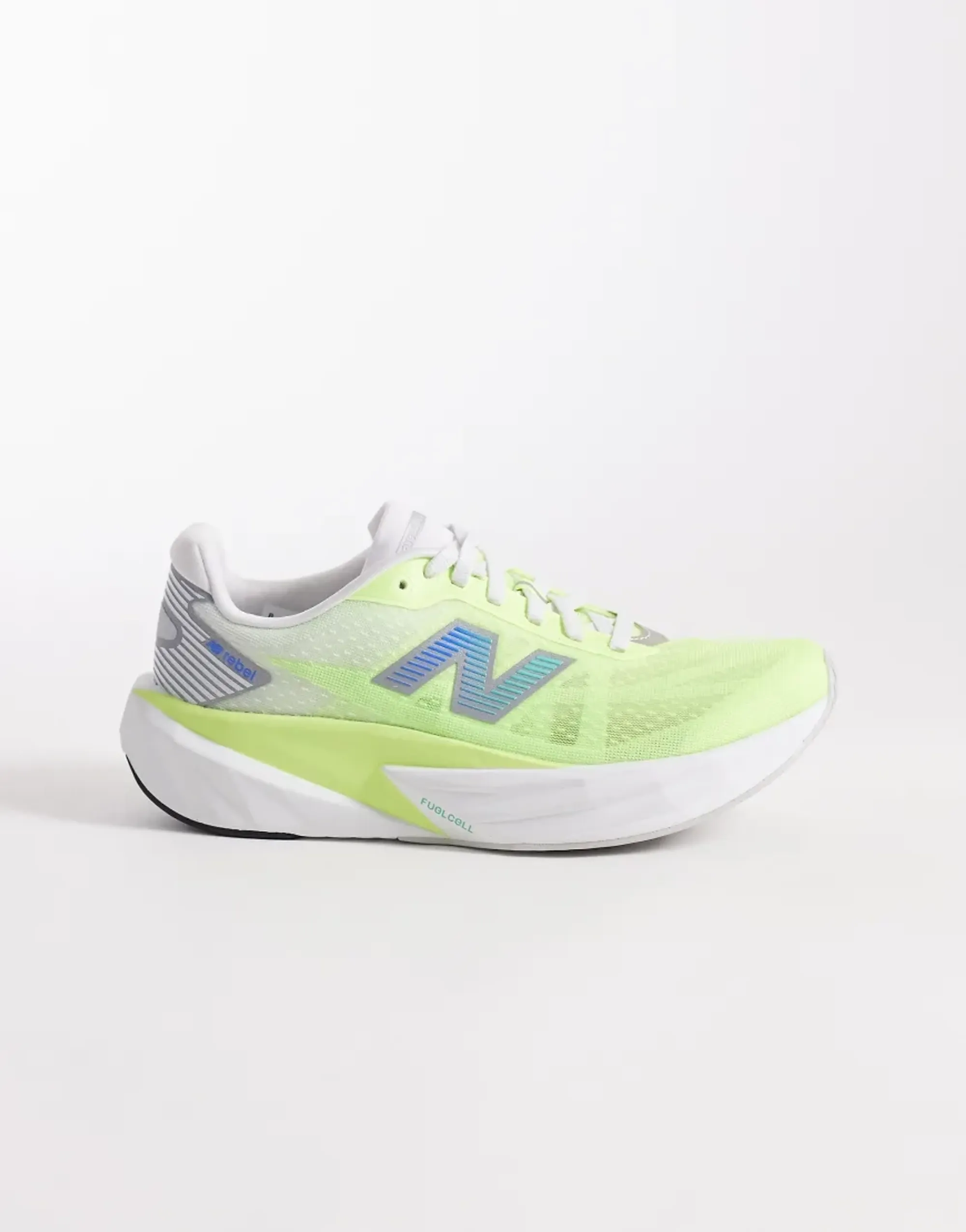 New Balance Women's FuelCell Rebel v5 in Green Synthetic