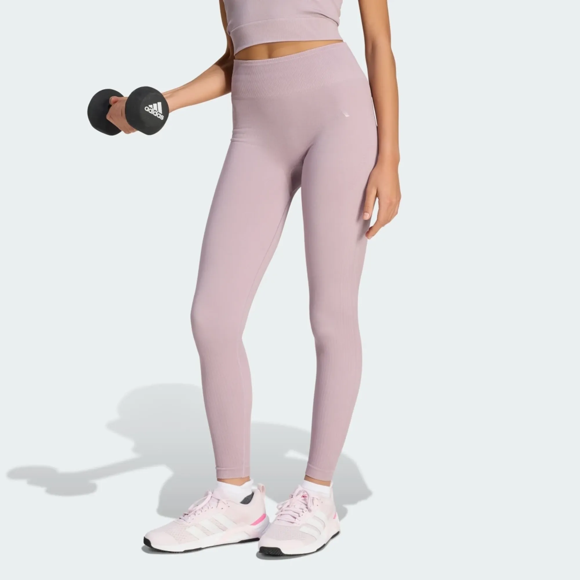 adidas Workout Essentials Full-Length Knit Leggings