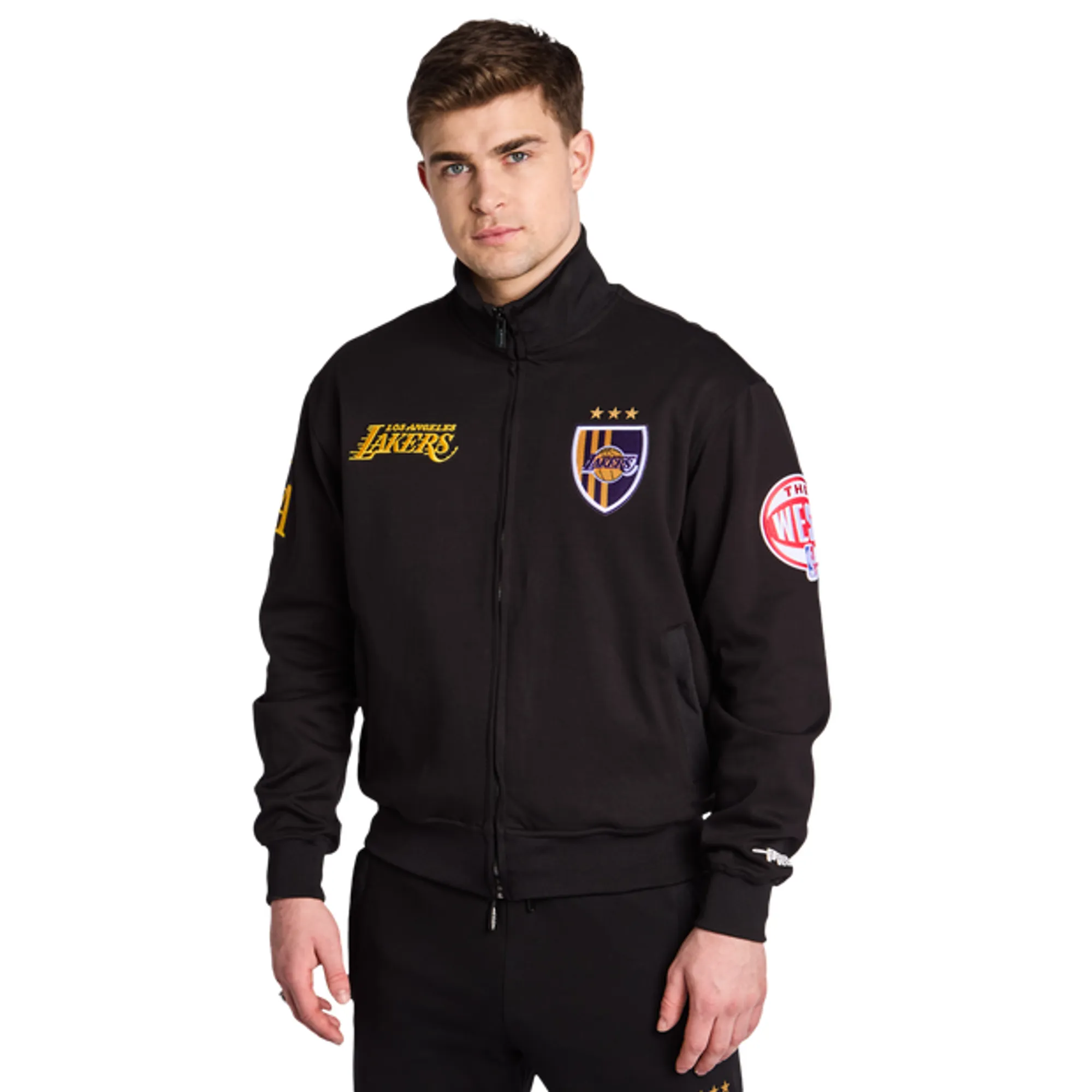 Pro Standard Los Angeles Lakers Ultras Men Track Tops - Black