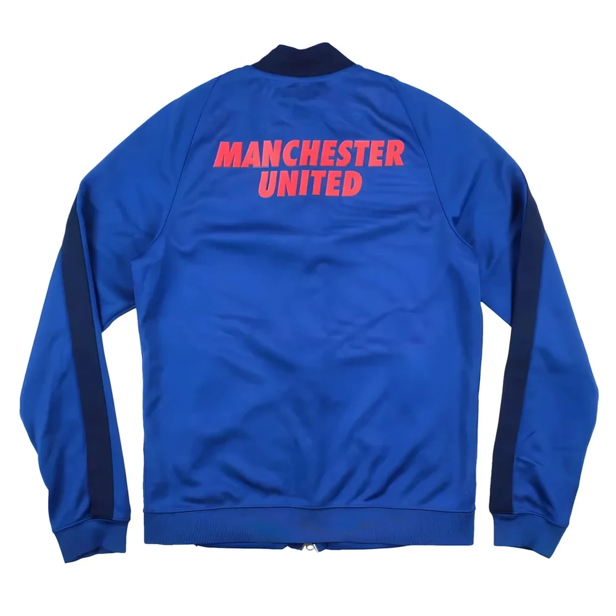 Manchester United 2013-14 Nike Long Sleeve Tracksuit Top (S) (Mint)
