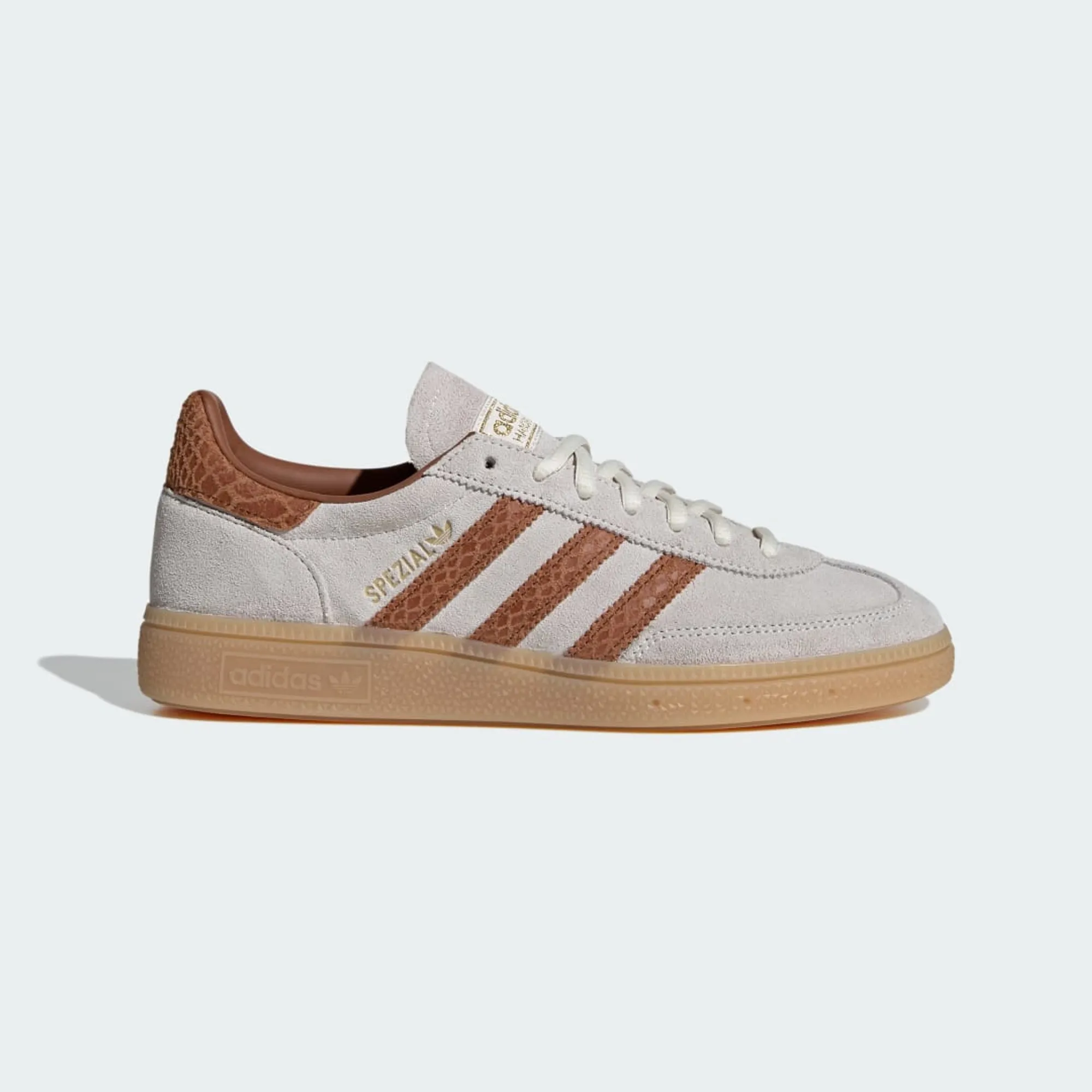 adidas Originals Womens Handball Spezial Crystal Linen Ivory Ice Blue
