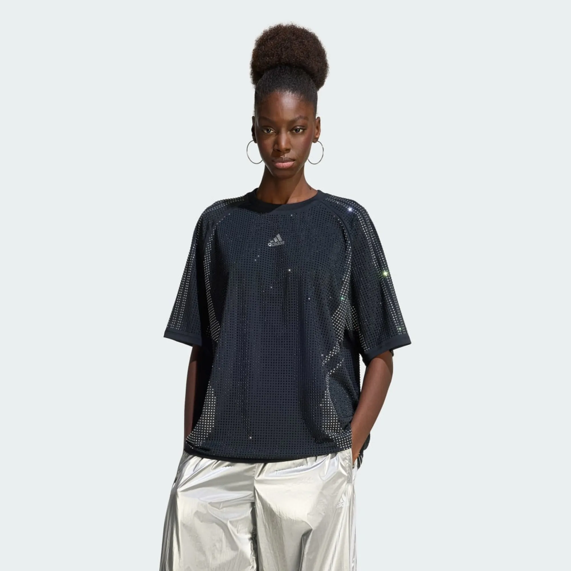 adidas Originals adidas TEAMGEIST RHINESTONE T-Shirt