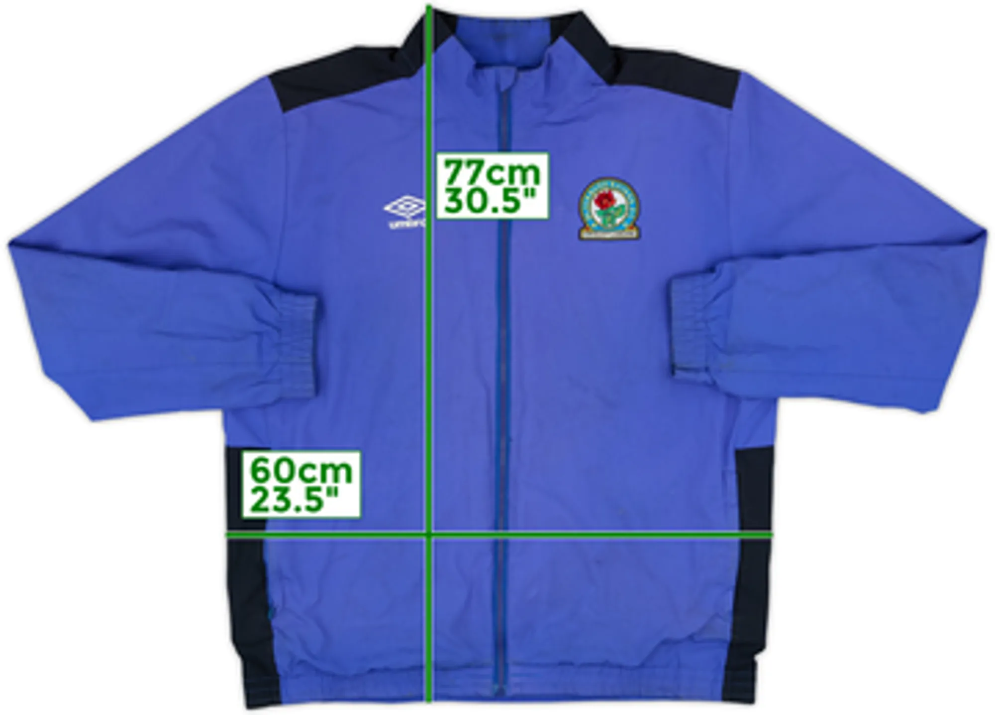 2016-17 Blackburn Rovers Umbro Track Jacket - 5/10 - (XXL)
