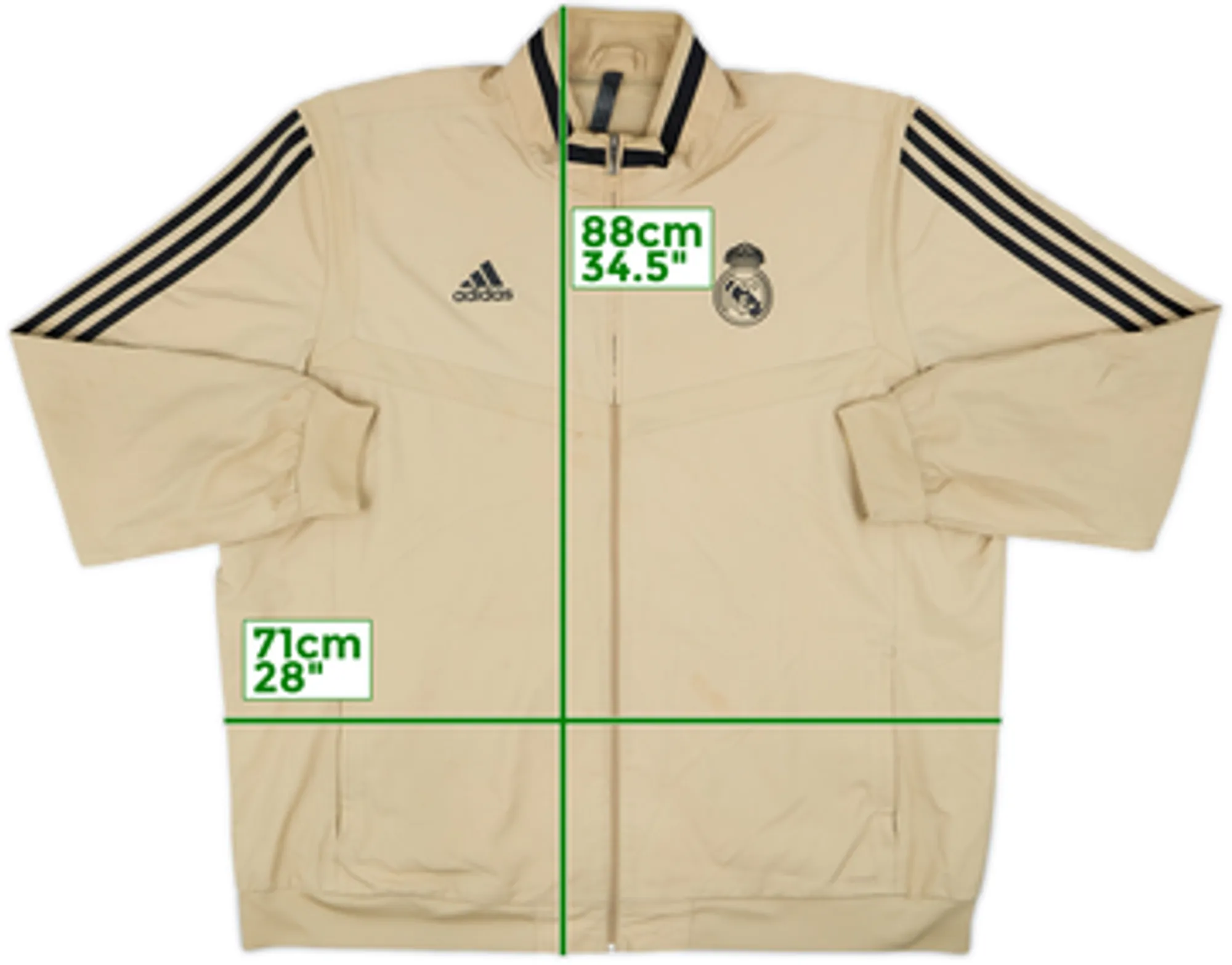 2019-20 Real Madrid adidas Track Jacket - 5/10 - (3XL)