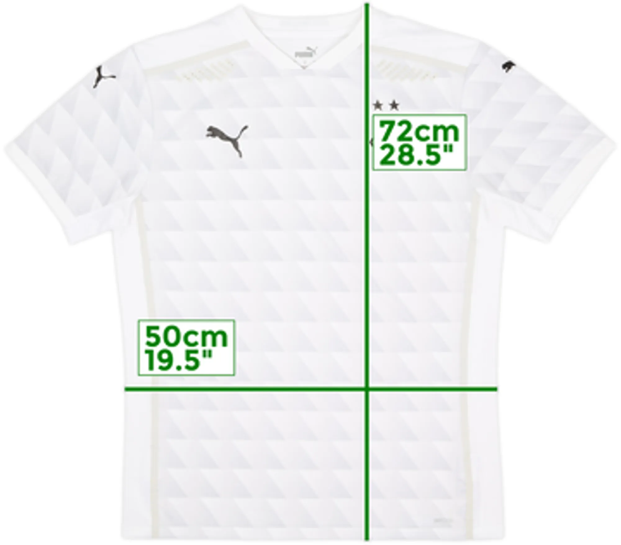 2020-21 Borussia Monchengladbach Player Issue Home Shirt - 8/10 - (L)