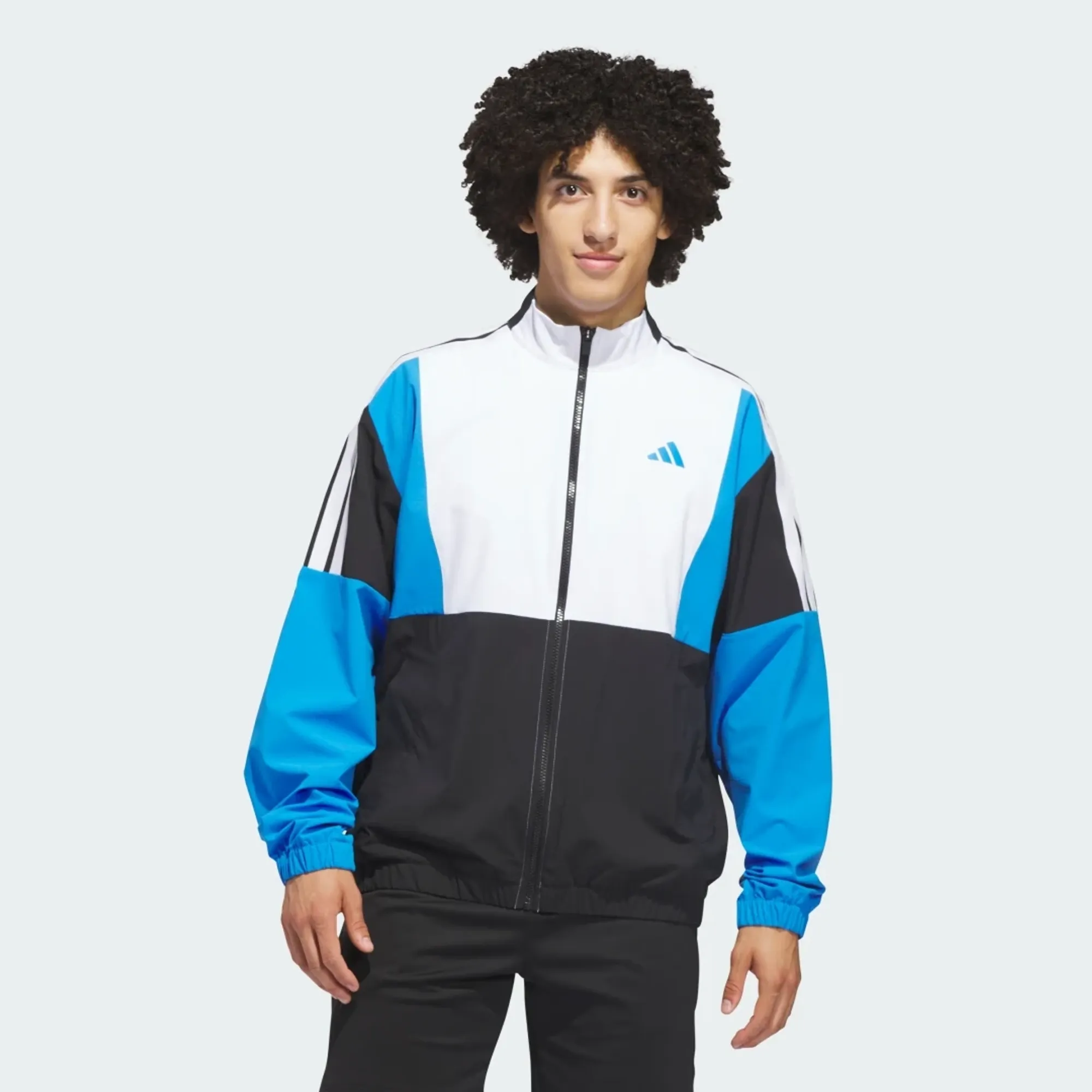 adidas BEYOND TWISTWEAVE FULL-ZIP WINDBREAKER