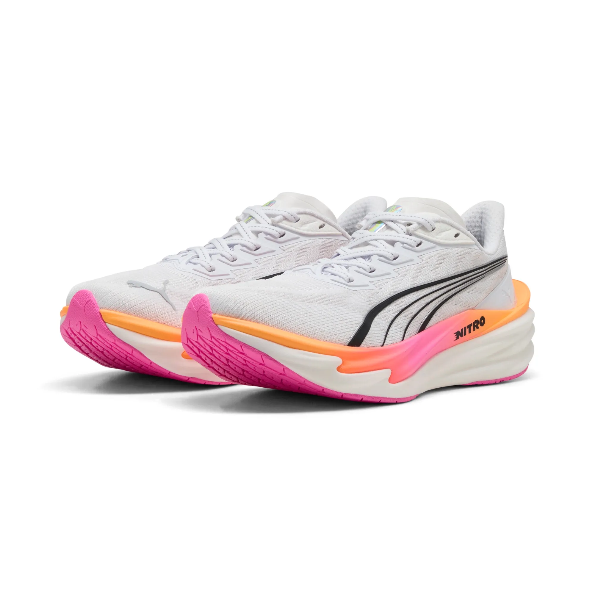 PUMA Deviate NITROâ¢ 4 Running Shoes Women in White | Size 3
