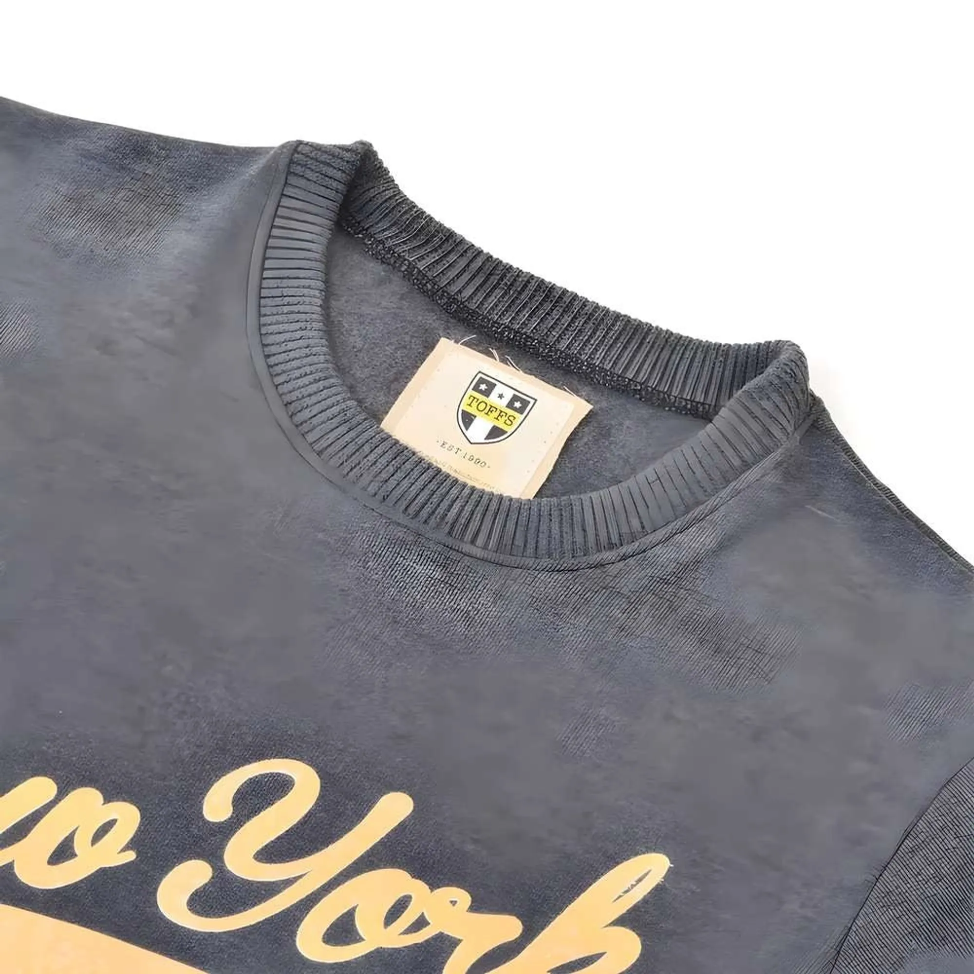 NASL: New York Cosmos 71 Amber Print Sweatshirt - Charcoal