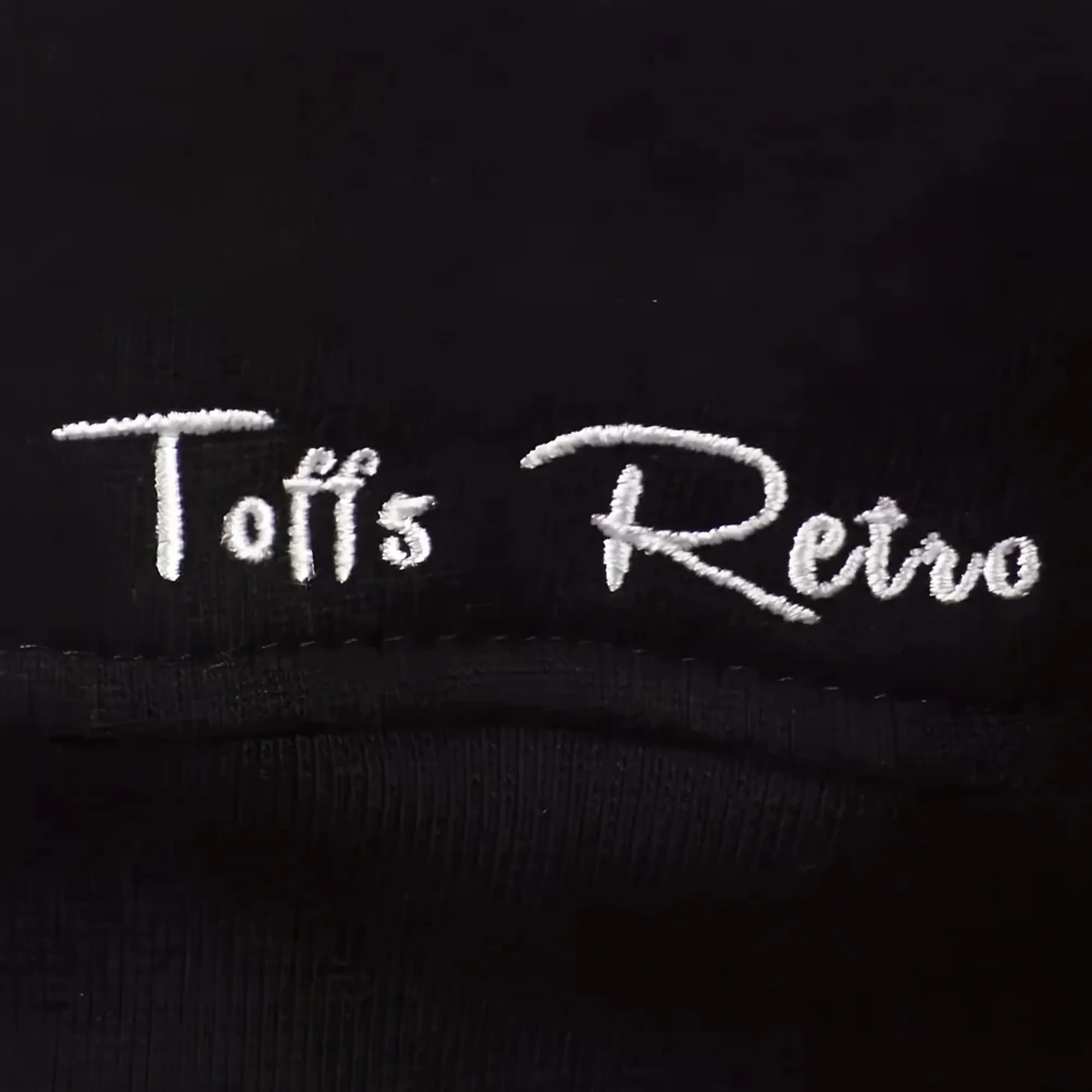 Toffs Retro Black Sweatshirt