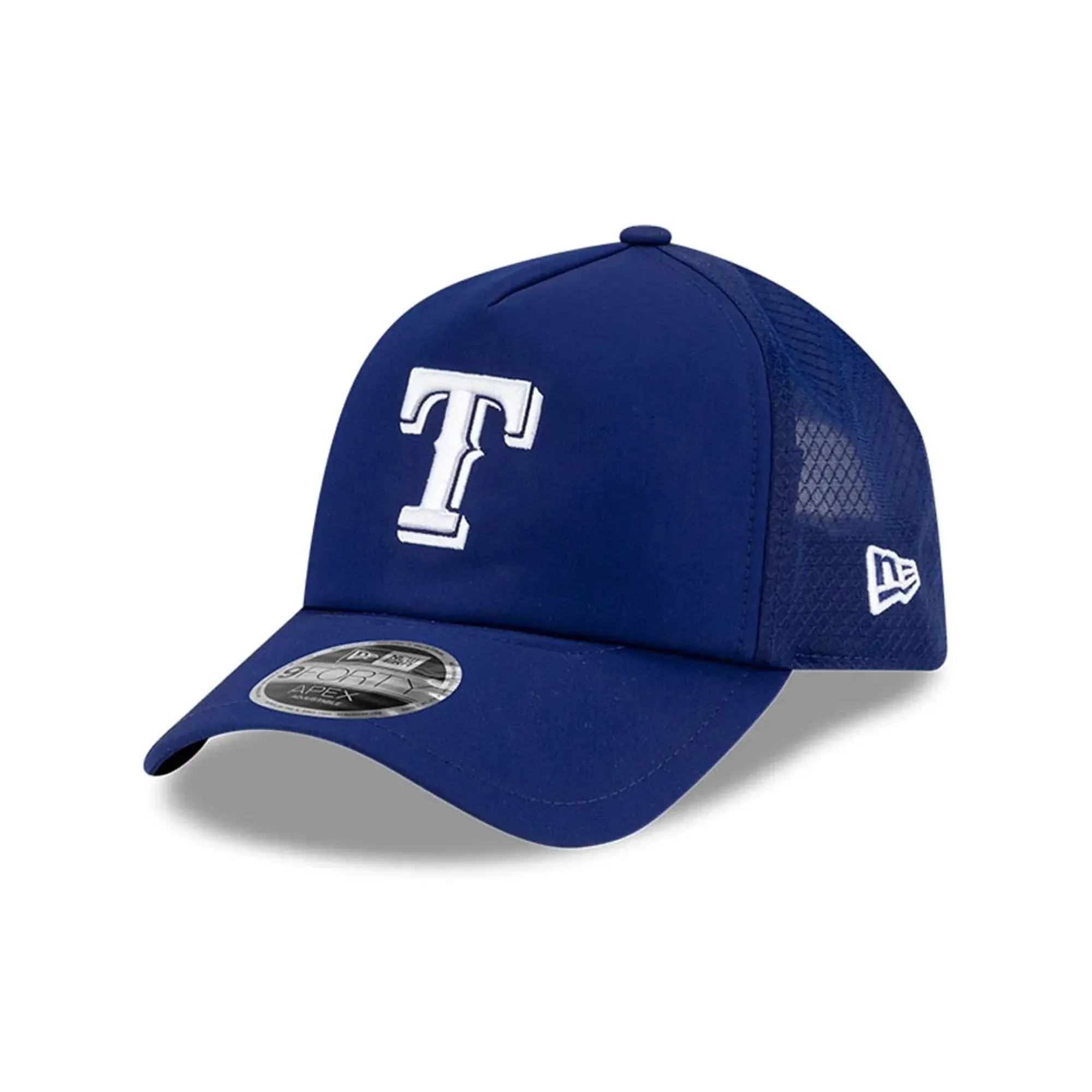 Texas Rangers MLB Batting Practice 2026 Dark Blue 9FORTY Apex Adjustable Cap New Era Cap adult unisex
