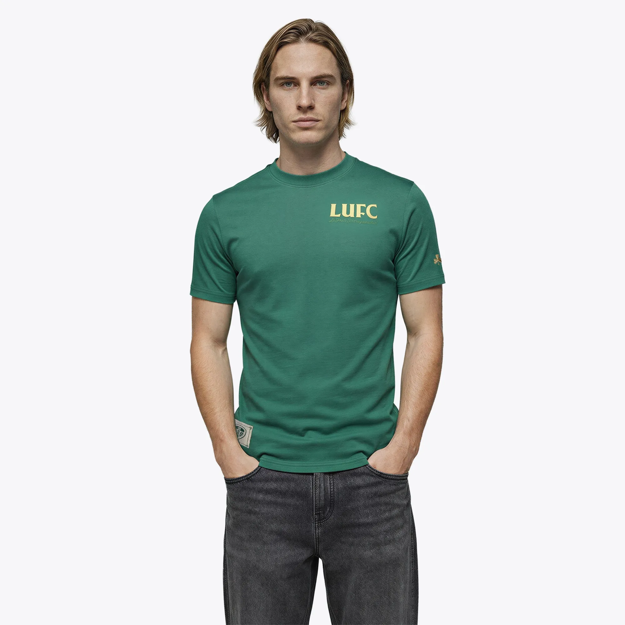 Leeds United St Patricks Day T-Shirt - Green - Unisex
