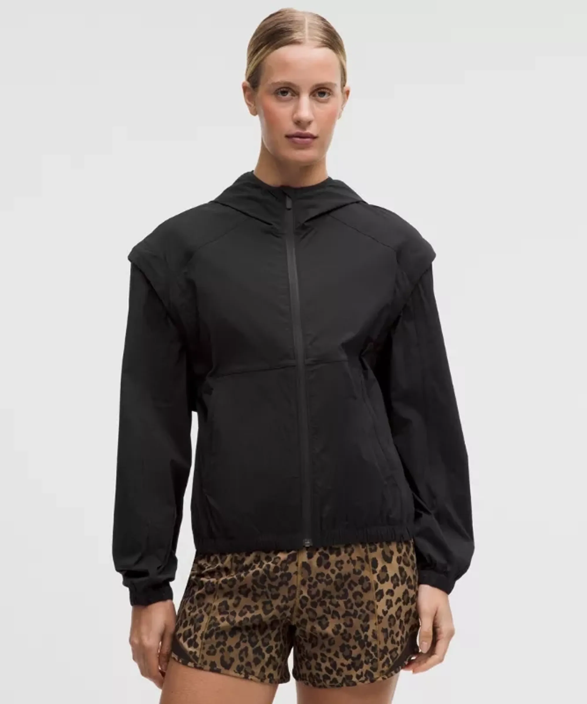 lululemon – Women's Transformable Windbreaker Jacket – Color Black – Size Large