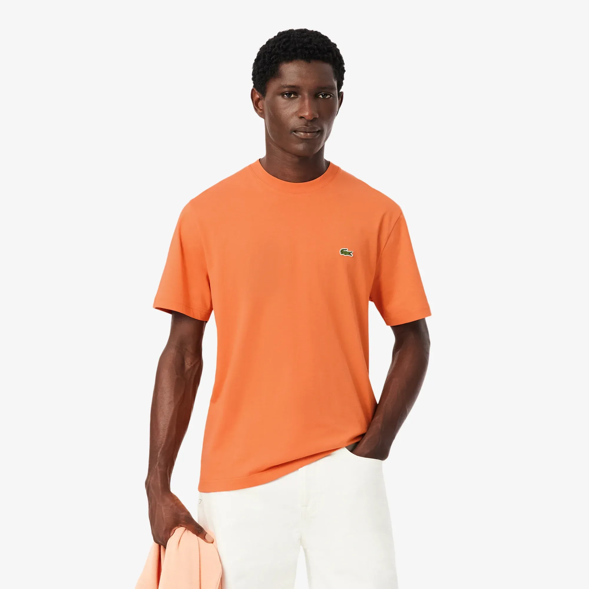 Lacoste Cotton T-shirt - Orange
