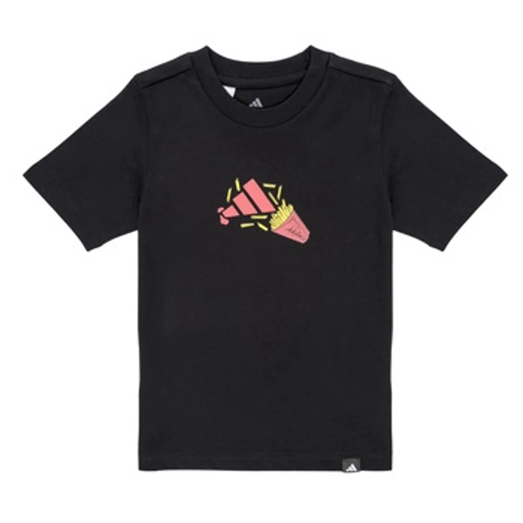 adidas  Essentials Tee Set Kids  girls's Children's T shirt in Black