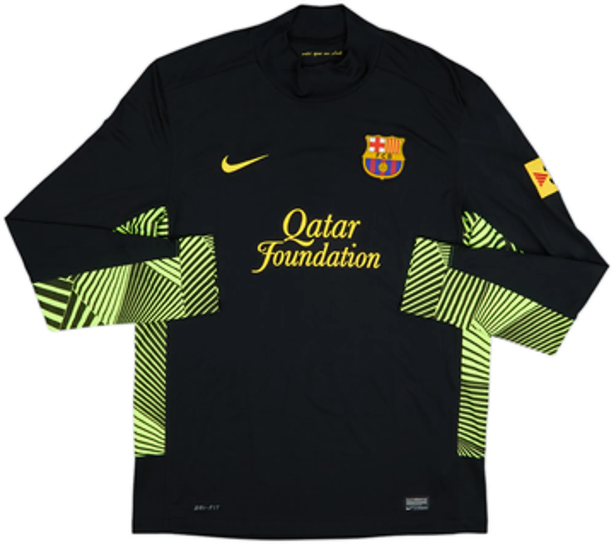 2011-12 Barcelona GK Shirt V.Valdes #1 - 7/10 - (L)