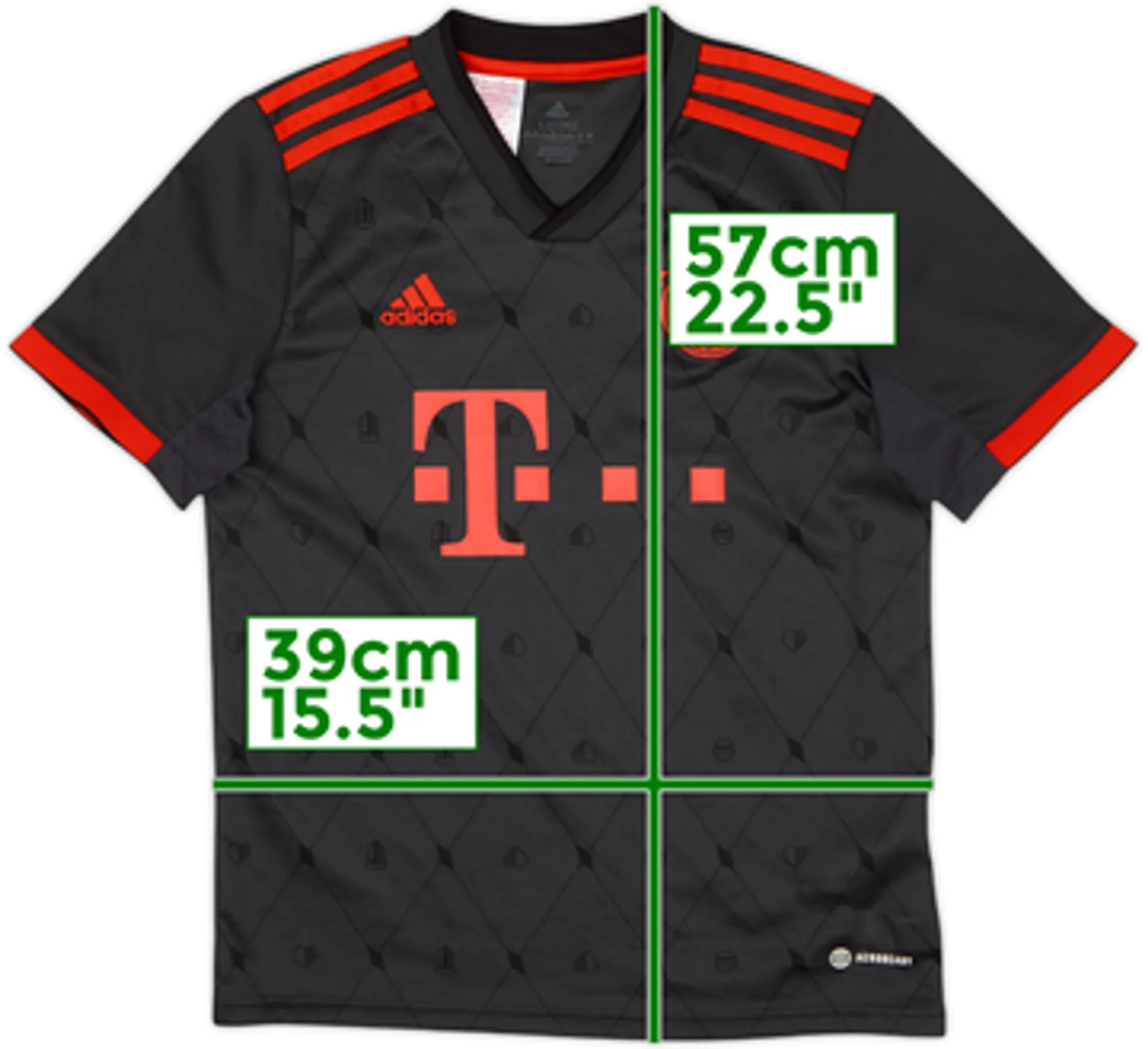 2022-23 Bayern Munich Third Shirt - 10/10 - (M.Boys)