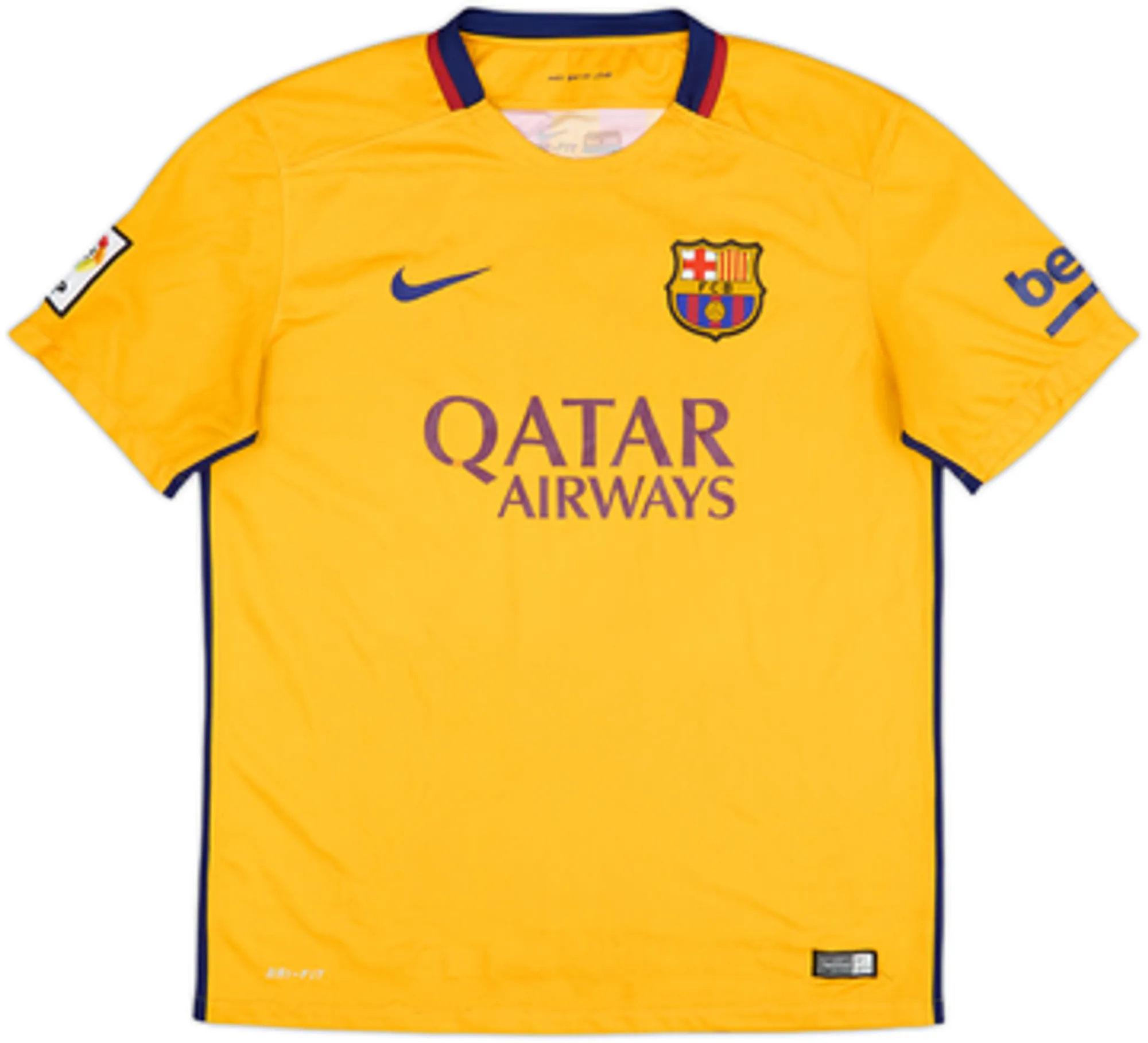 2015-16 Barcelona Away Shirt Messi #10 - 5/10 - (L)