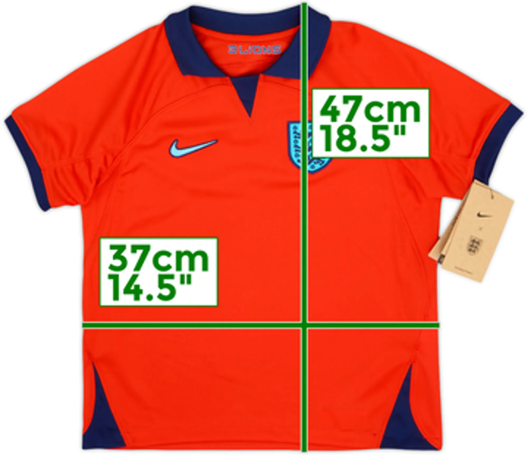 2022-23 England Away Shirt (6-7 Years)