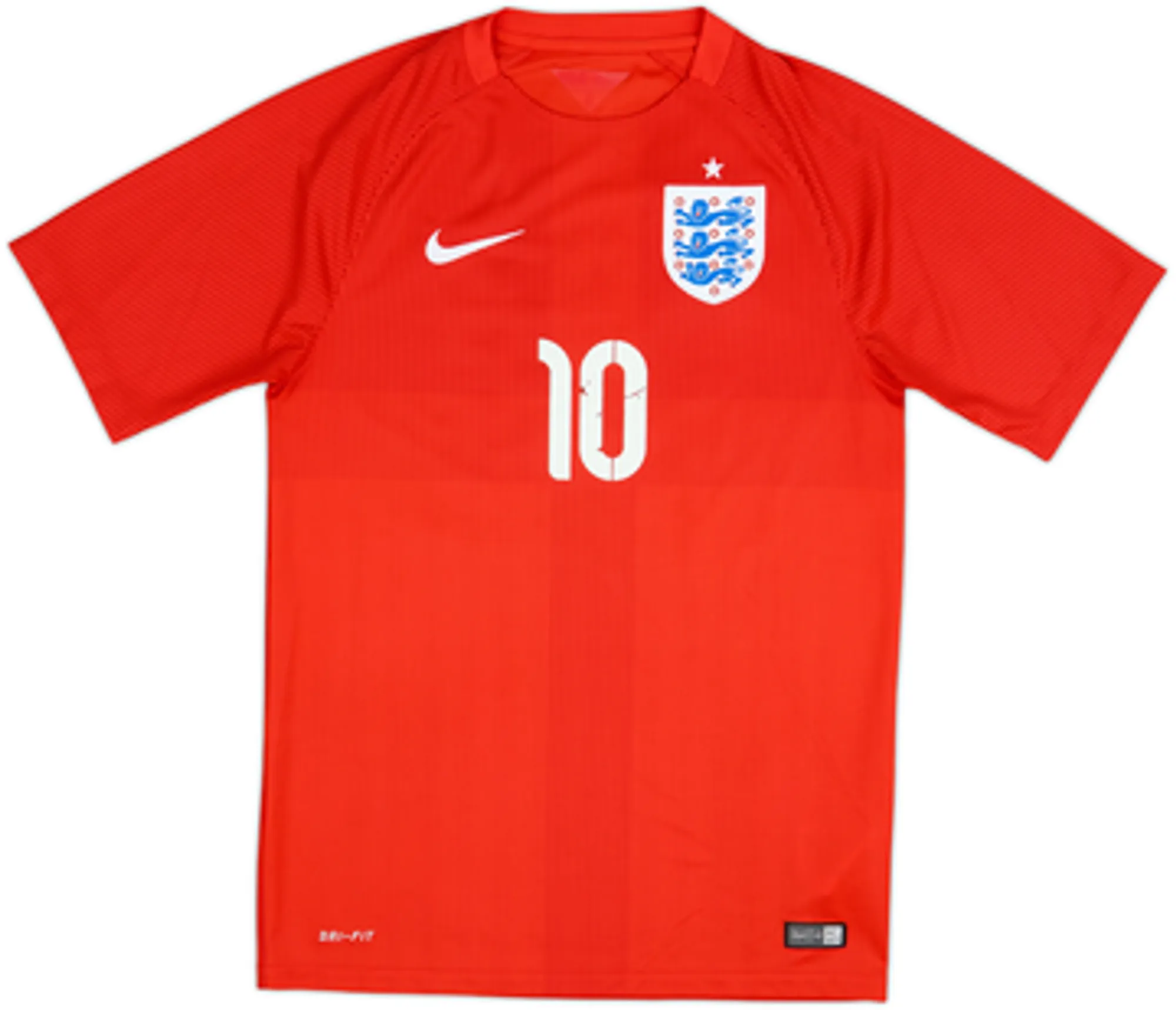 2014-15 England Away Shirt Rooney #10 - 4/10 - (S)