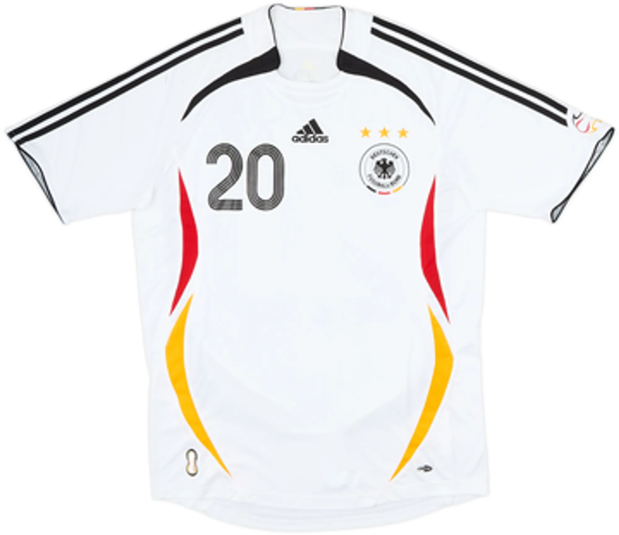 2005-07 Germany Home Shirt Podolski #20 - 6/10 - (M)