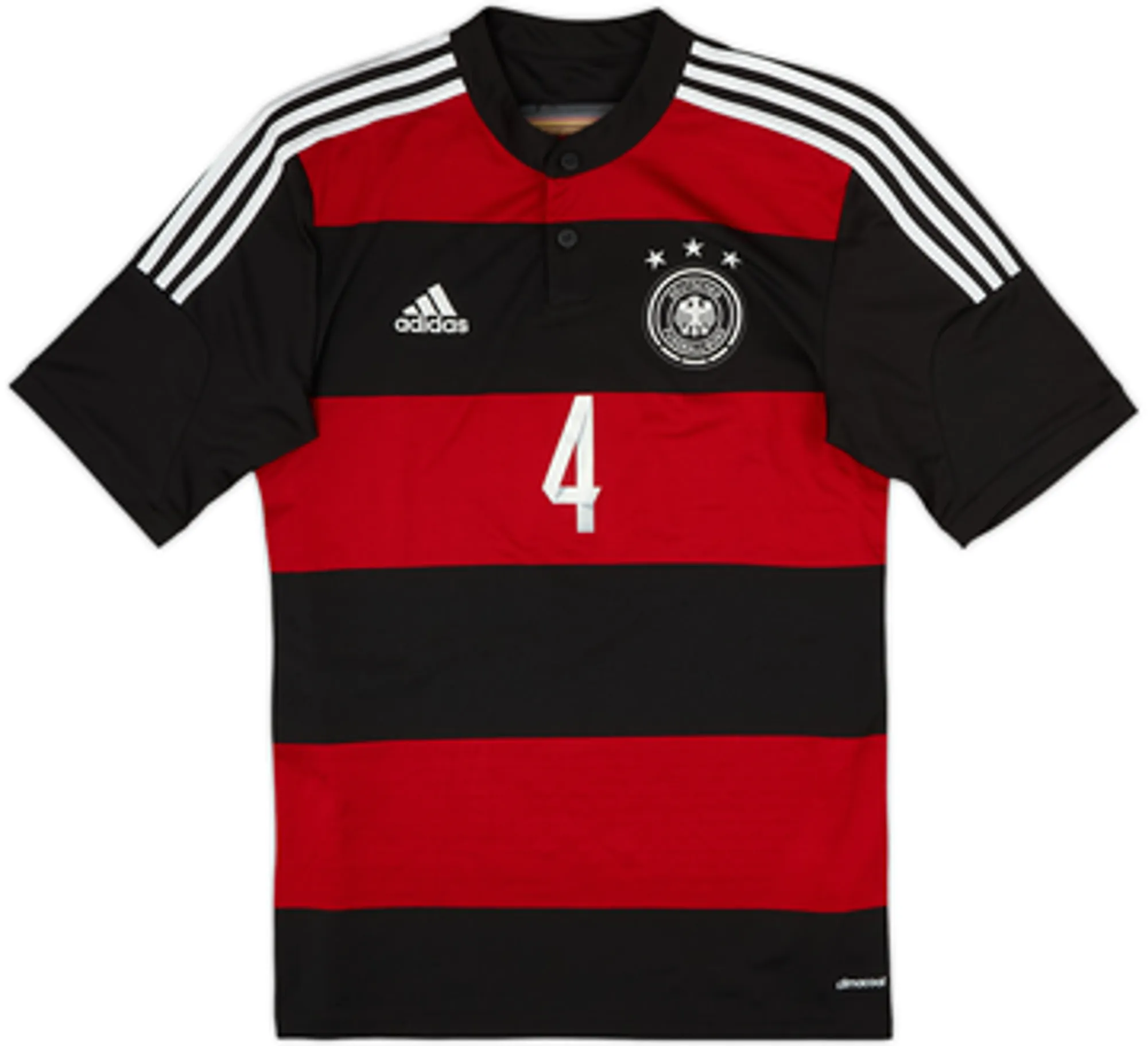 2014-15 Germany Away Shirt Howedes #4 - 8/10 - (M)