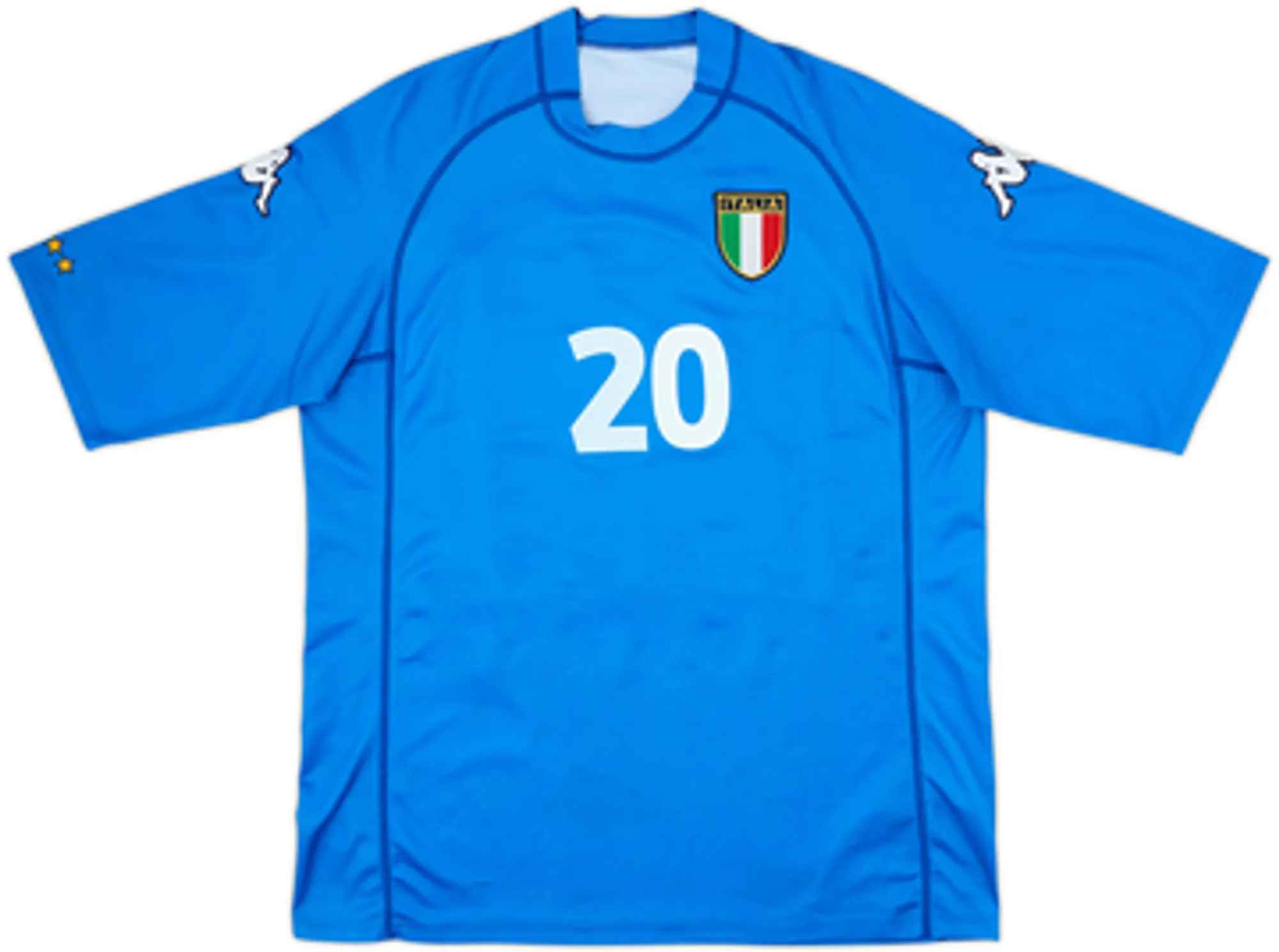 2000-01 Italy Basic Home Shirt Totti #20 - 5/10 - (XL)