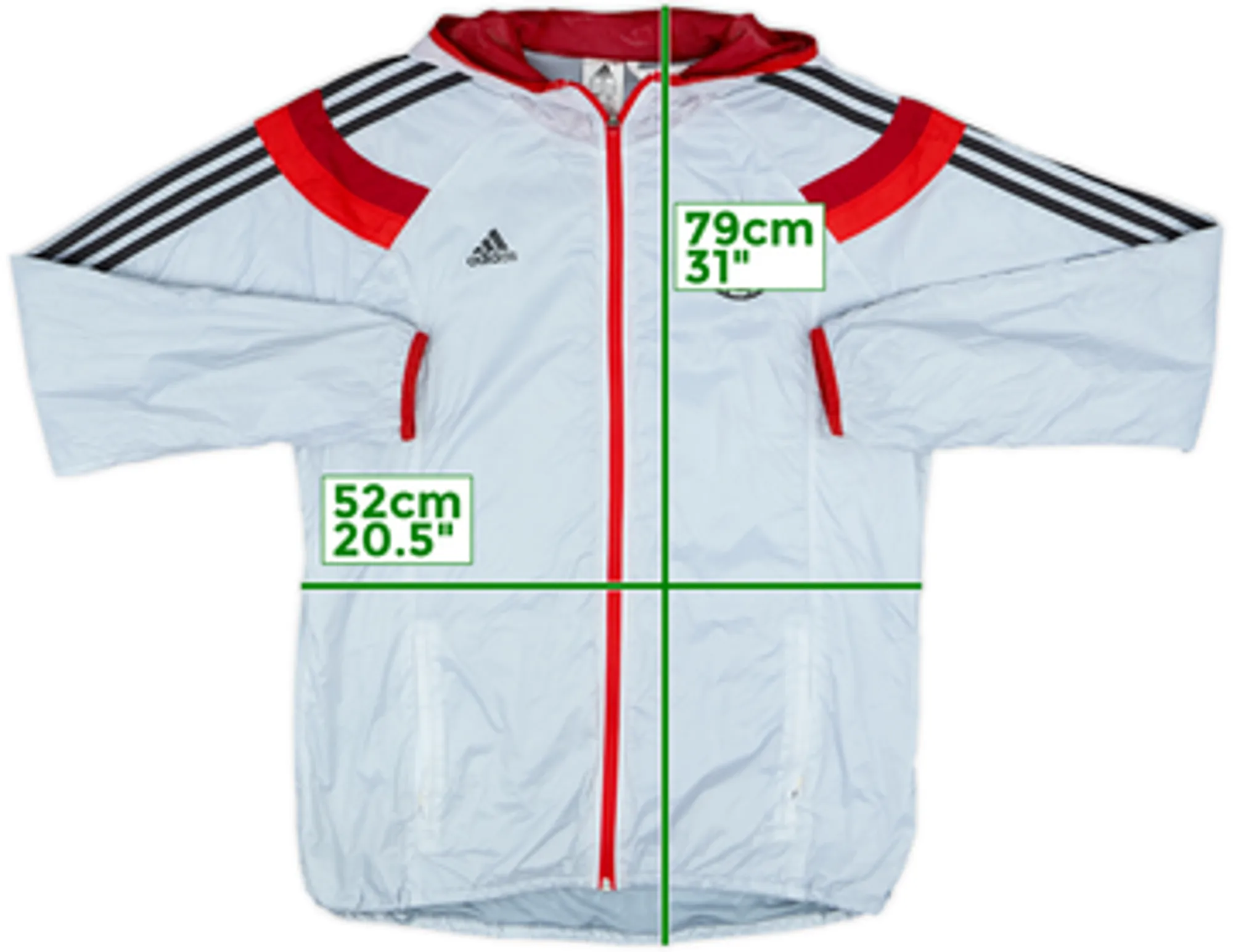 2013-14 Germany adidas Hooded Track Jacket - 8/10 - (L)